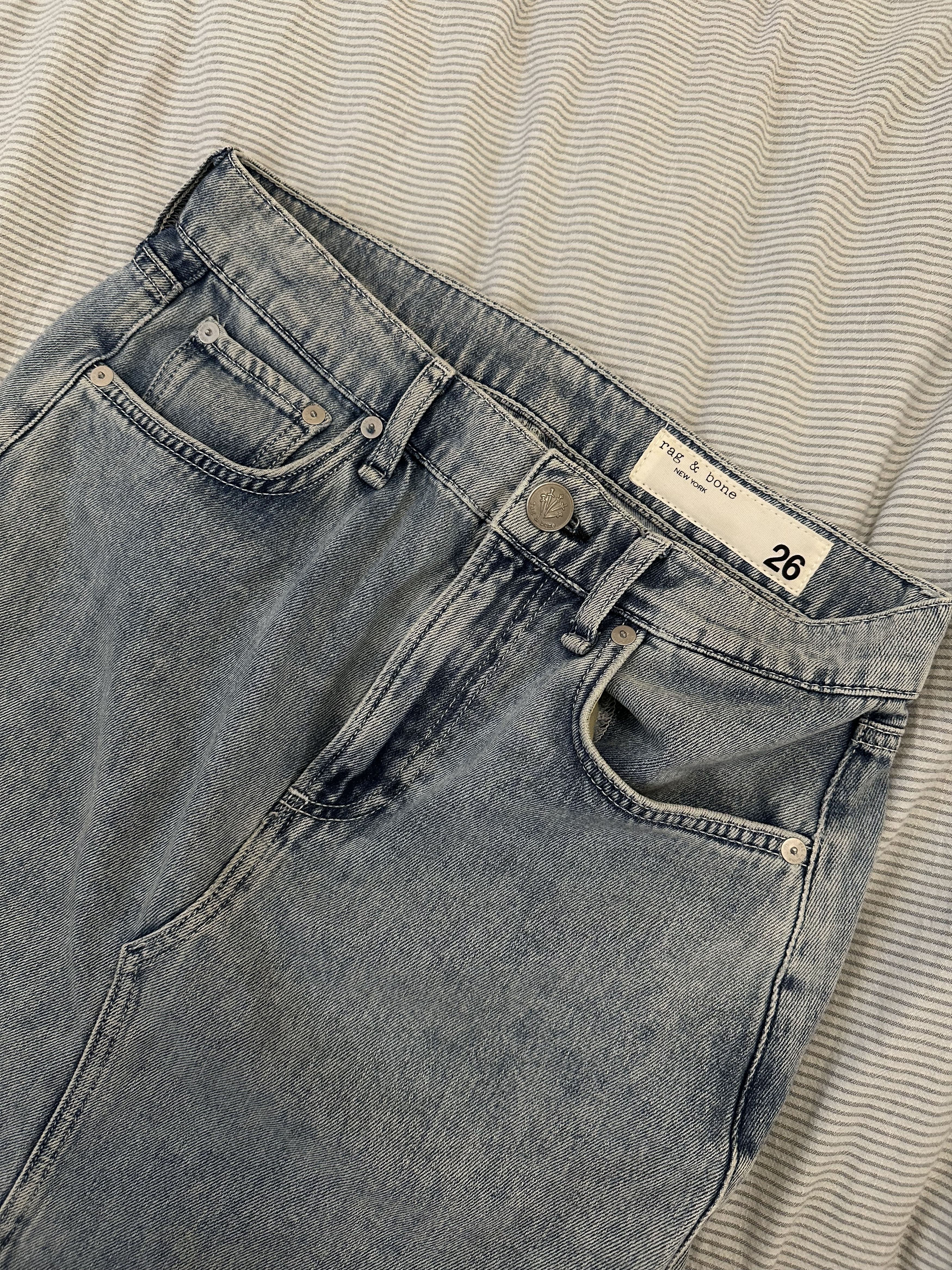Rag & Bone Pencil Splice Midi Skirt Size 26" / US 2 / IT 38 - 3 Thumbnail