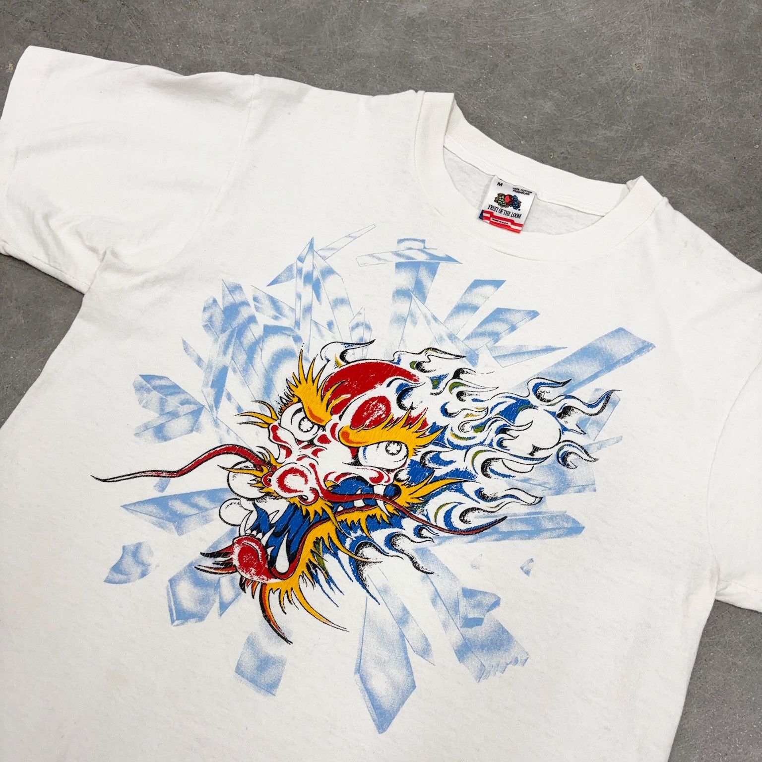 Band Tees × Vintage Vintage 1988 Johnny Winter Tour T-Shirt Size US M / EU 48-50 / 2 - 2 Thumbnail