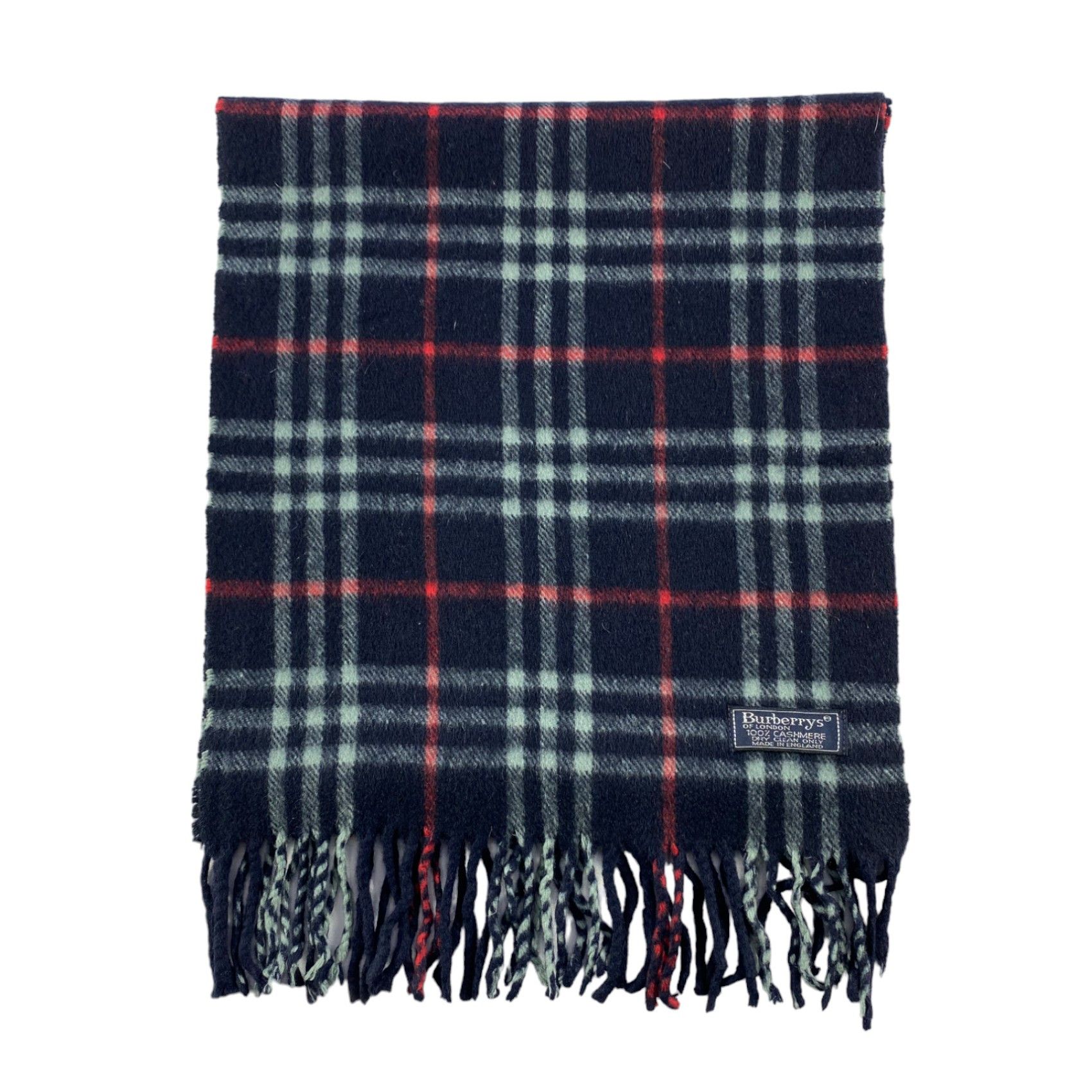 Burberry × Vintage Burberry Scarf / Muffler / Neckwear - WW946 Size ONE SIZE - 2 Thumbnail