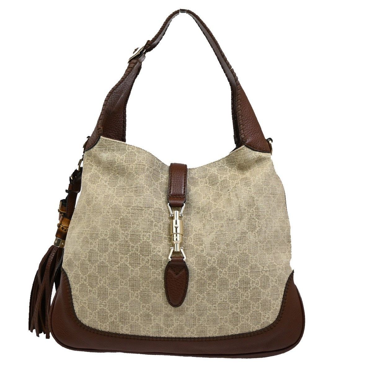 Gucci Gucci New Jackie Bag GG Canvas Size ONE SIZE - 1 Thumbnail
