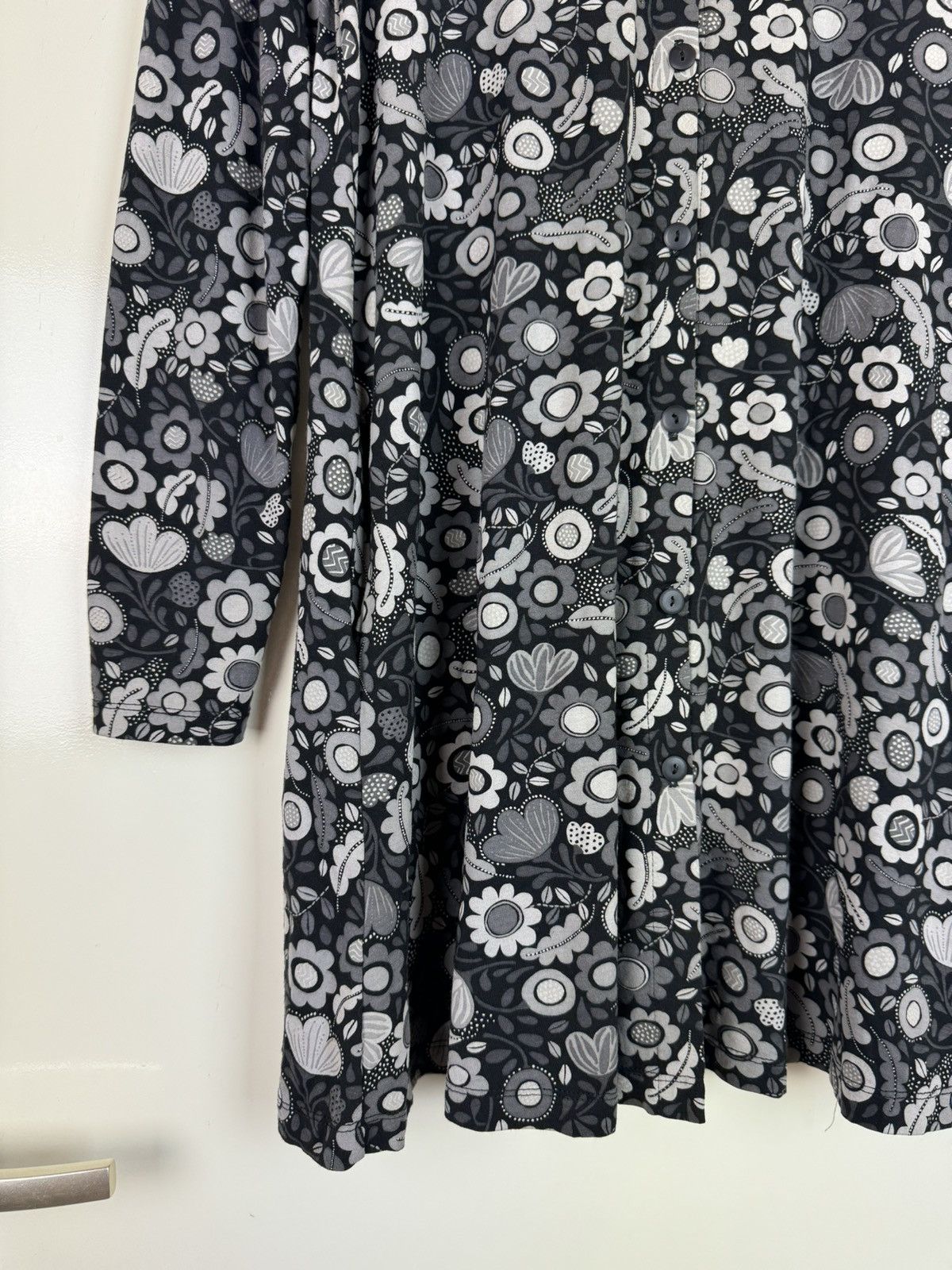 Gudrun Sjoden Gudrun sjoden floral modal dress tunic avant garde gothic S Size S / US 4 / IT 40 - 3 Thumbnail