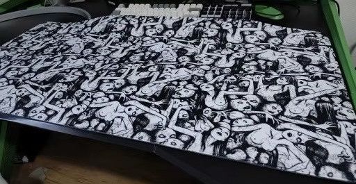 Anime × Japanese Brand × Vintage Anime Junji Ito Anti-slip MousePads Size ONE SIZE - 2 Thumbnail