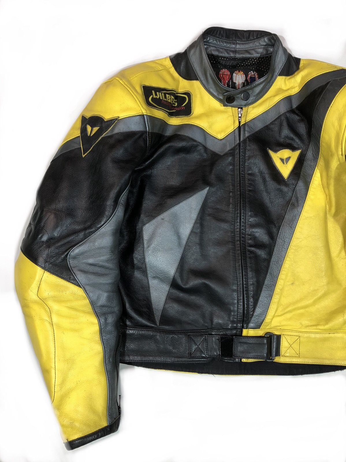 Ferrari × Honda × Yamaha Dainese Ducati Motorcycle Moto leather jacket Racing Size US XL / EU 56 / 4 - 8 Thumbnail