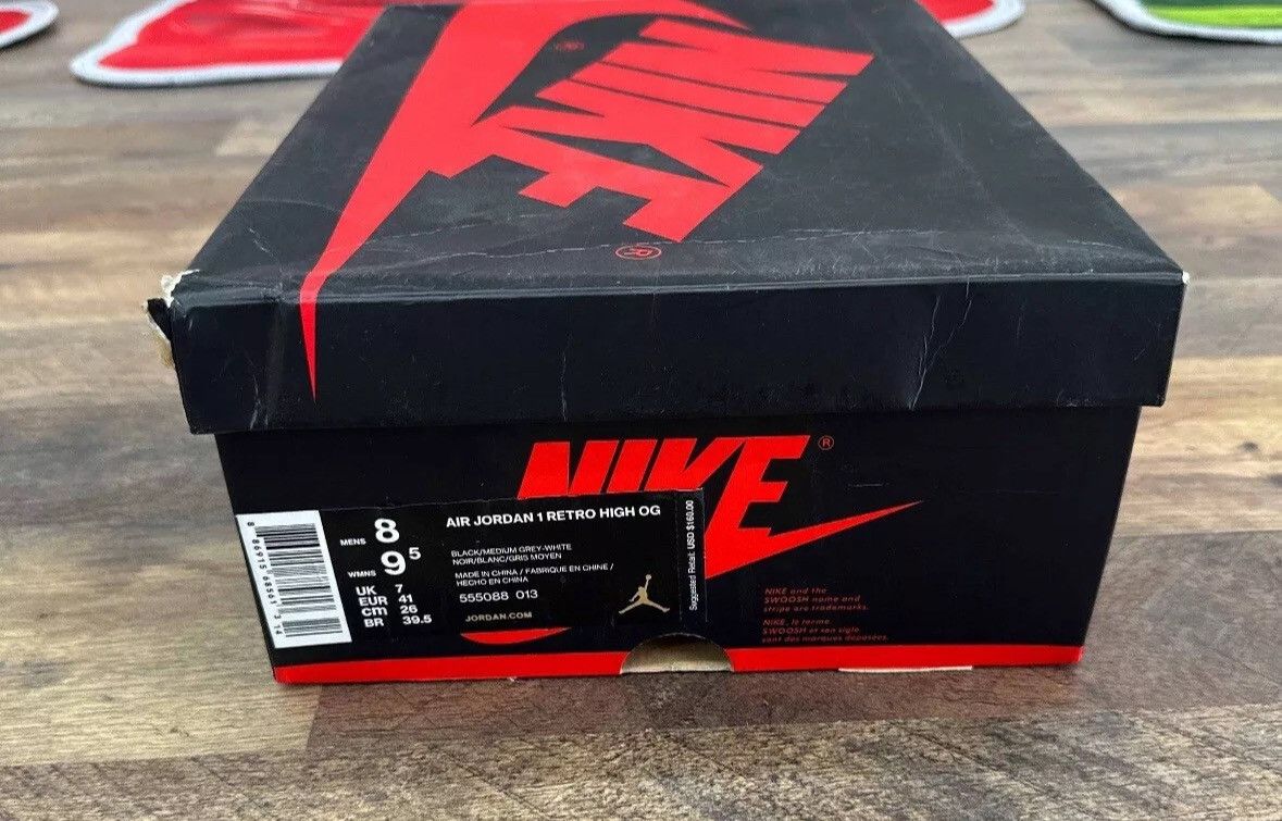 Jordan Brand Jordan 1 Retro OG High Shadow Size US 8 / EU 41 - 6 Thumbnail