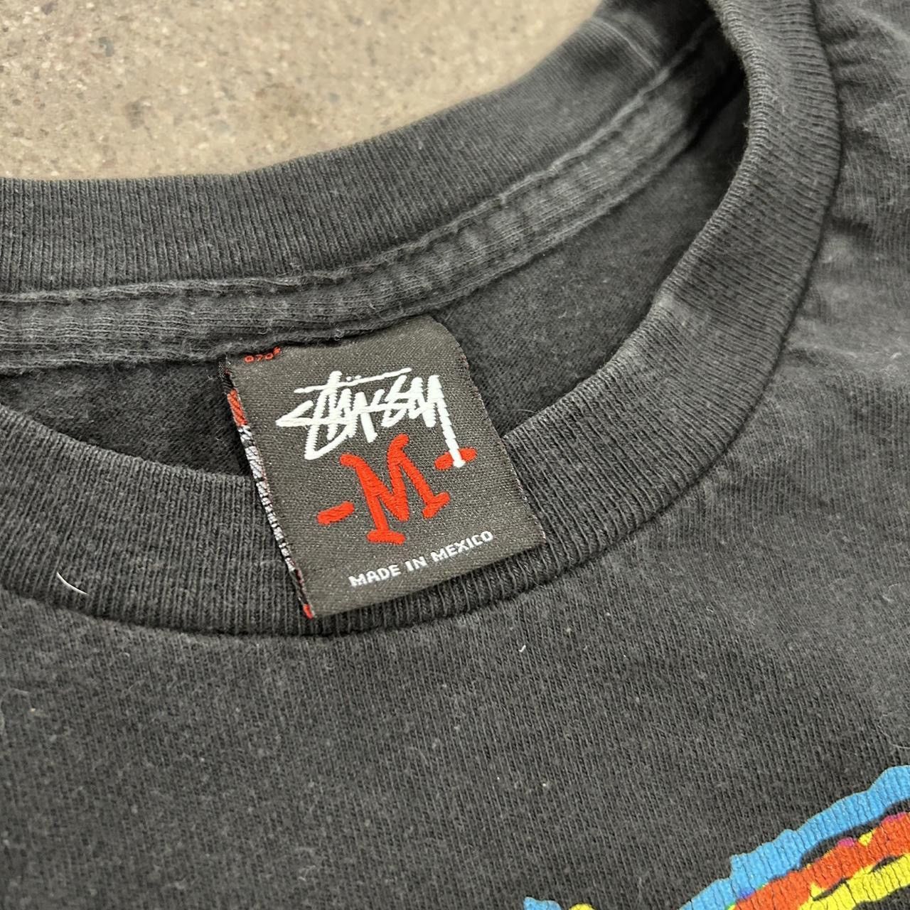 Stussy STUSSY 00s Skull Graphic Vintage Black T-shirt size medium Size US M / EU 48-50 / 2 - 2 Thumbnail
