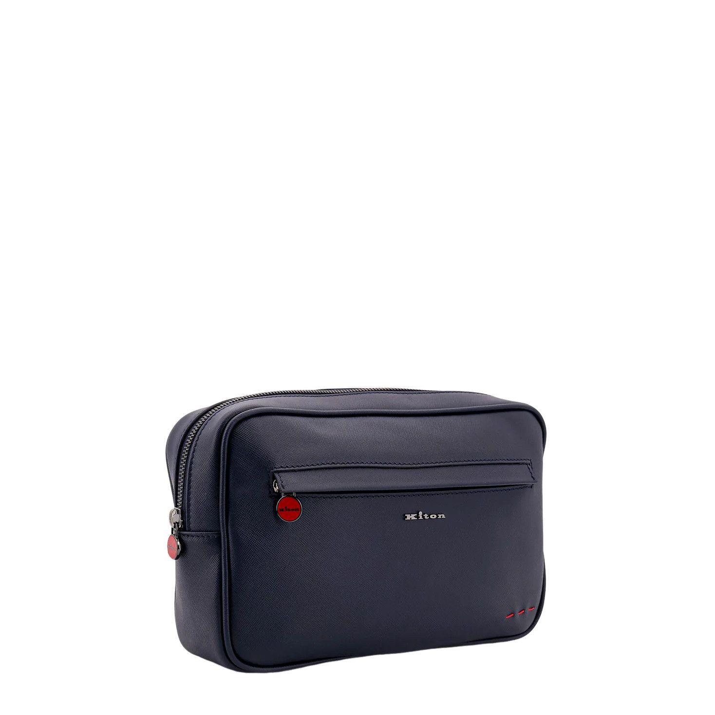 Kiton KITON Blue Leather Clutch New & Authentic Size ONE SIZE - 3 Thumbnail