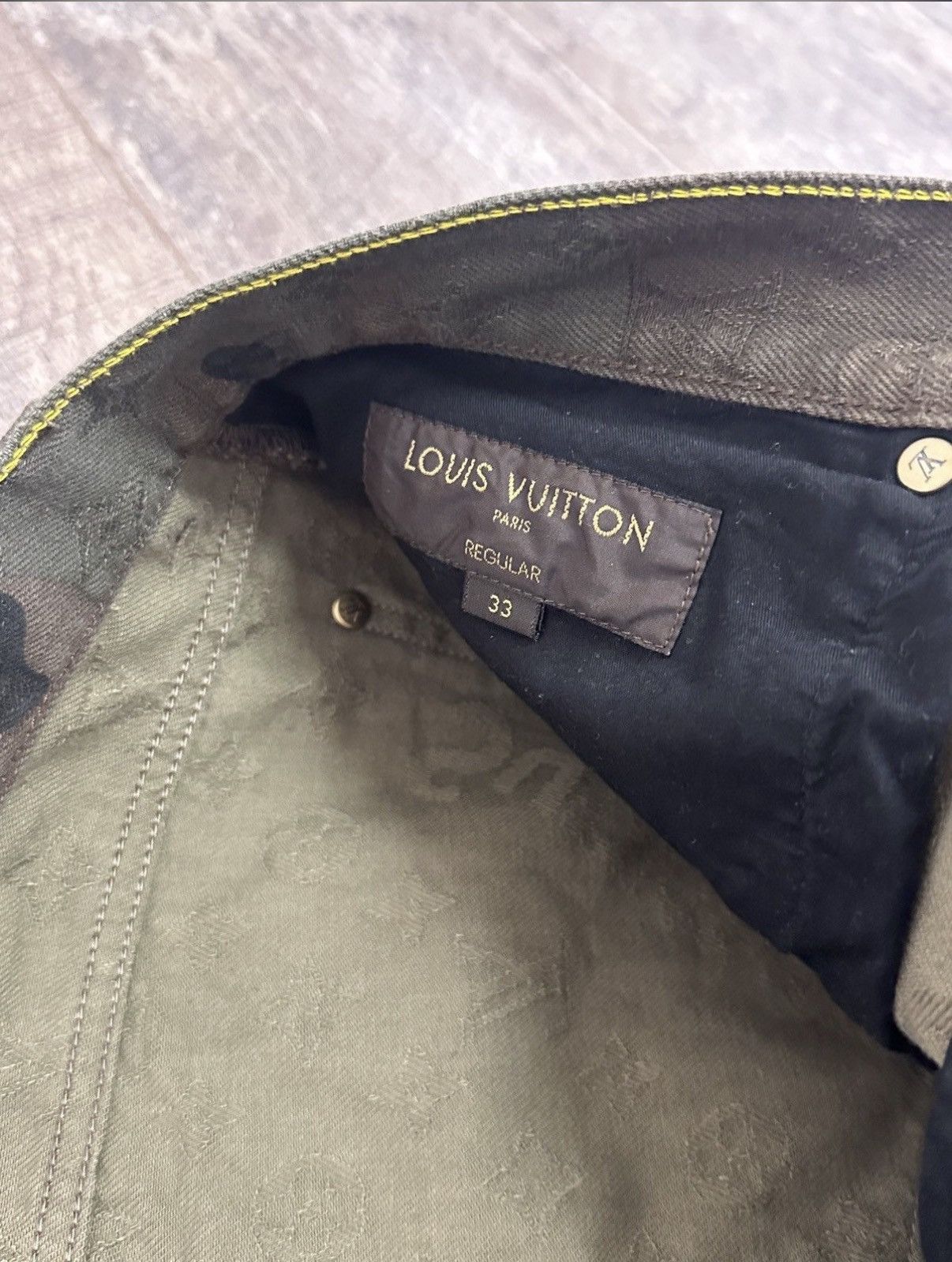 Louis Vuitton × Supreme Supreme x Louis Vuitton cargo Denim Size US 33 - 4 Thumbnail