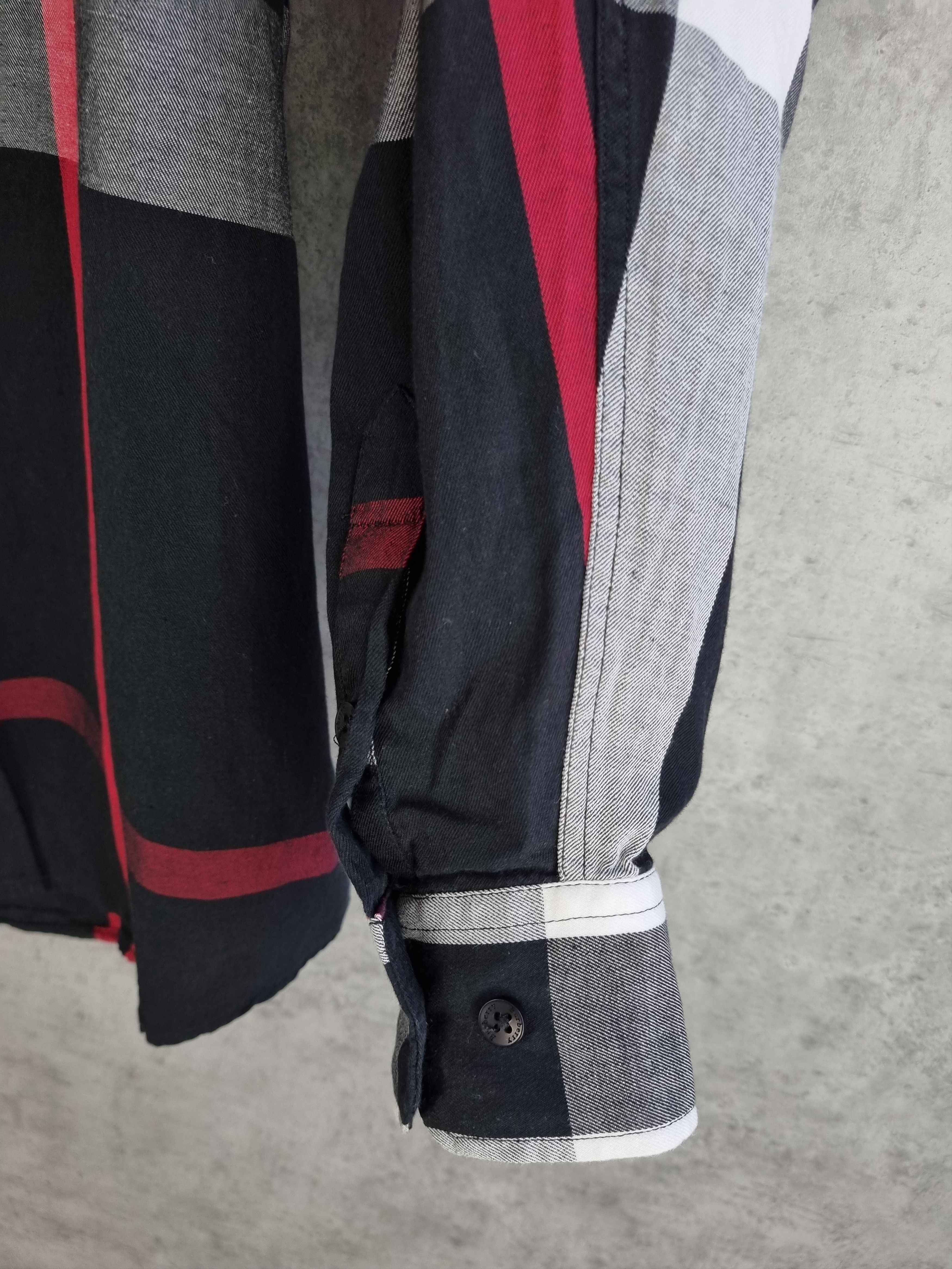 Burberry × Burberry Prorsum Burberry Nova Check Cotton Shirt Size US L / EU 52-54 / 3 - 12 Thumbnail