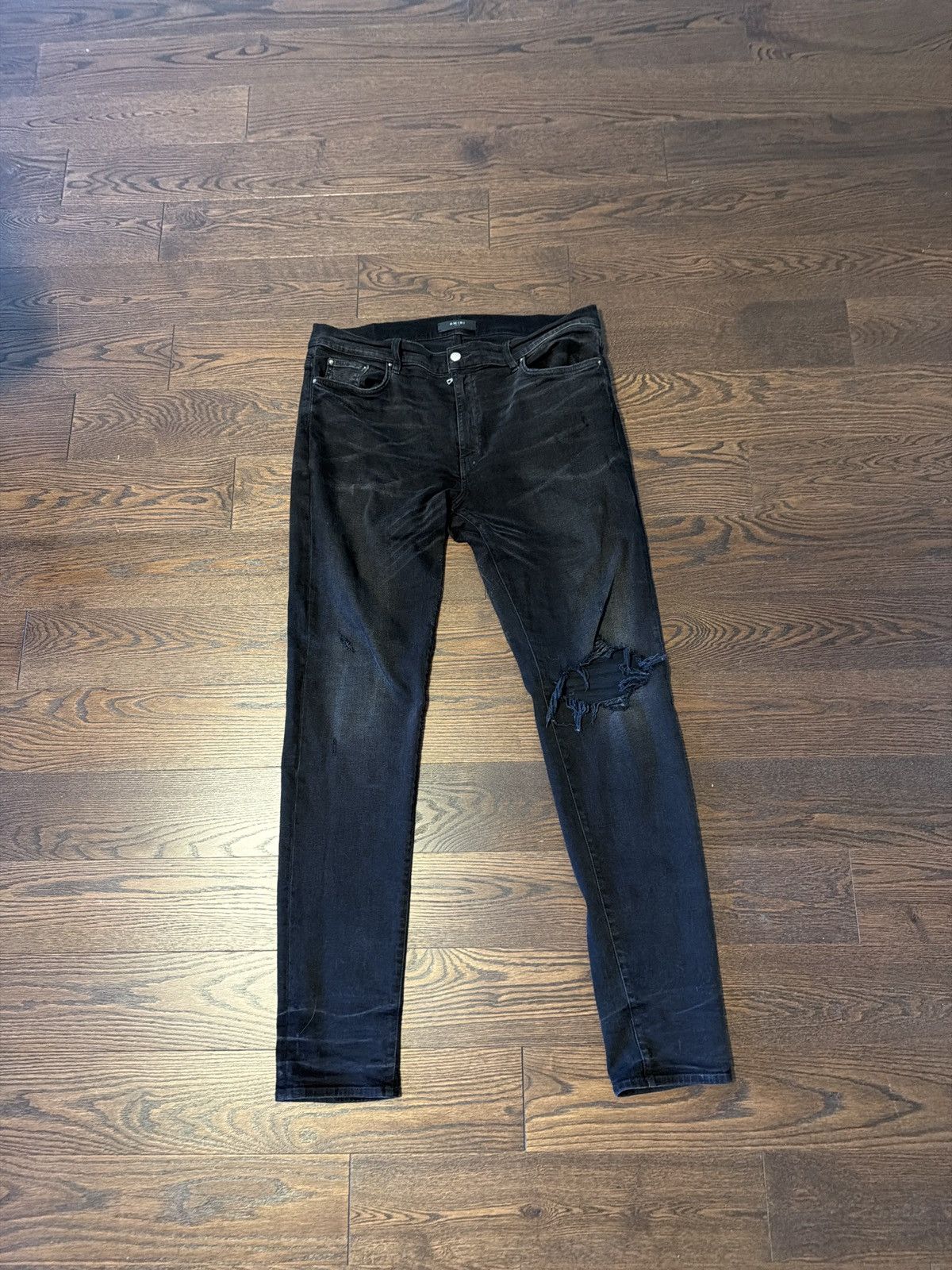 Amiri Amiri distressed jeans Size US 38 / EU 54 - 1 Thumbnail