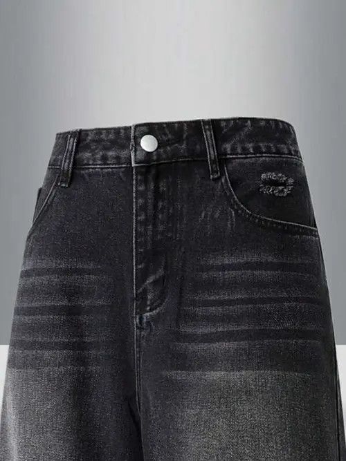 Jean Kurumi x Kyono Vintage Straight Leg Distressed Denim Jeans Size US 32 / EU 48 - 4 Thumbnail
