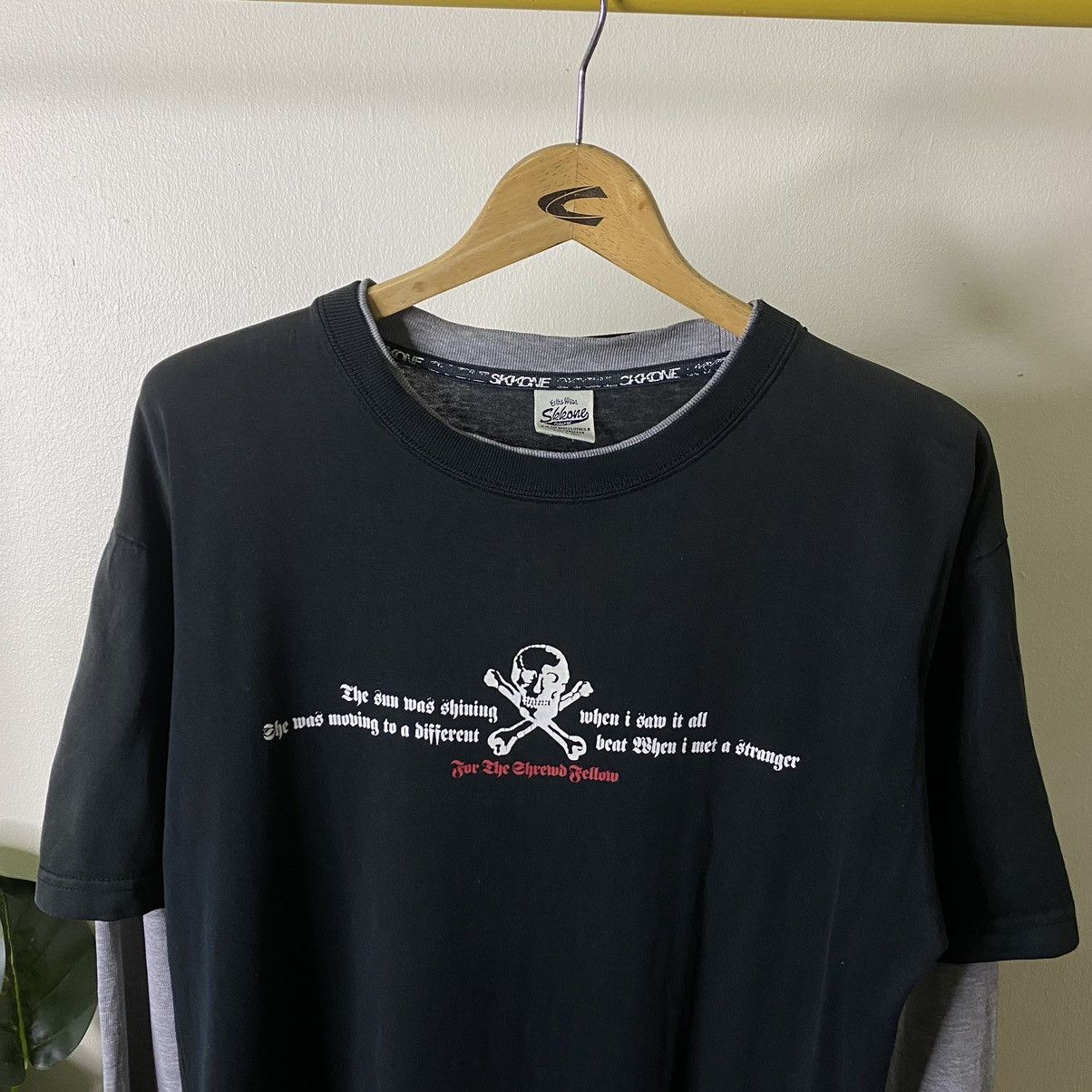 If Six Was Nine × Japanese Brand × Seditionaries Profanity Skulls Seditionaries Poem Double Sleeve Punk LS T Size US M / EU 48-50 / 2 - 5 Thumbnail
