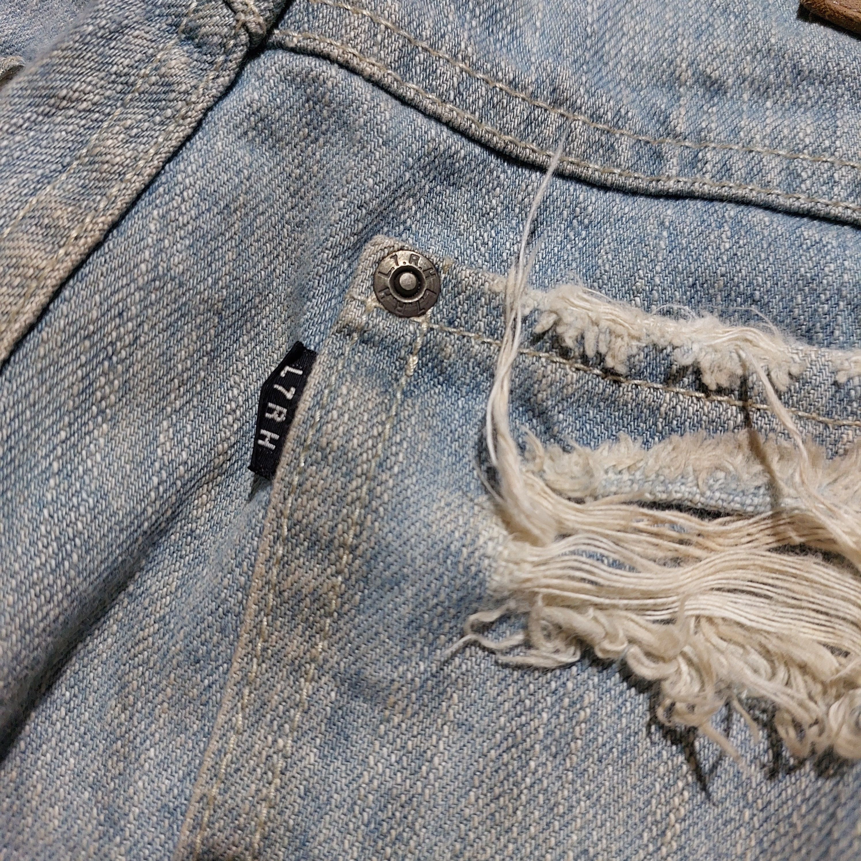L7 Real Hip L7 Real Hip Distressed flared jeans Size US 32 / EU 48 - 9 Thumbnail