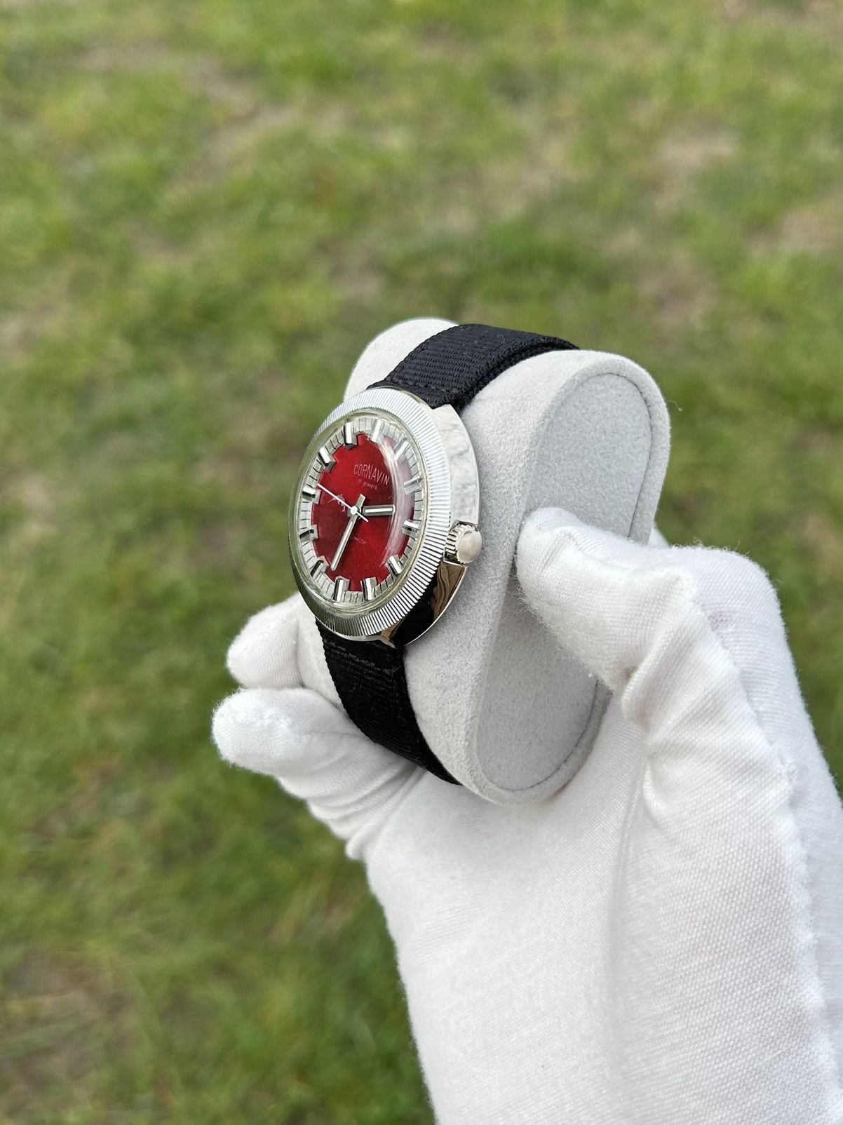 Vintage Vintage Cornavin Watch Made In USSR Soviet Mechanical 1980s Size ONE SIZE - 15 Thumbnail