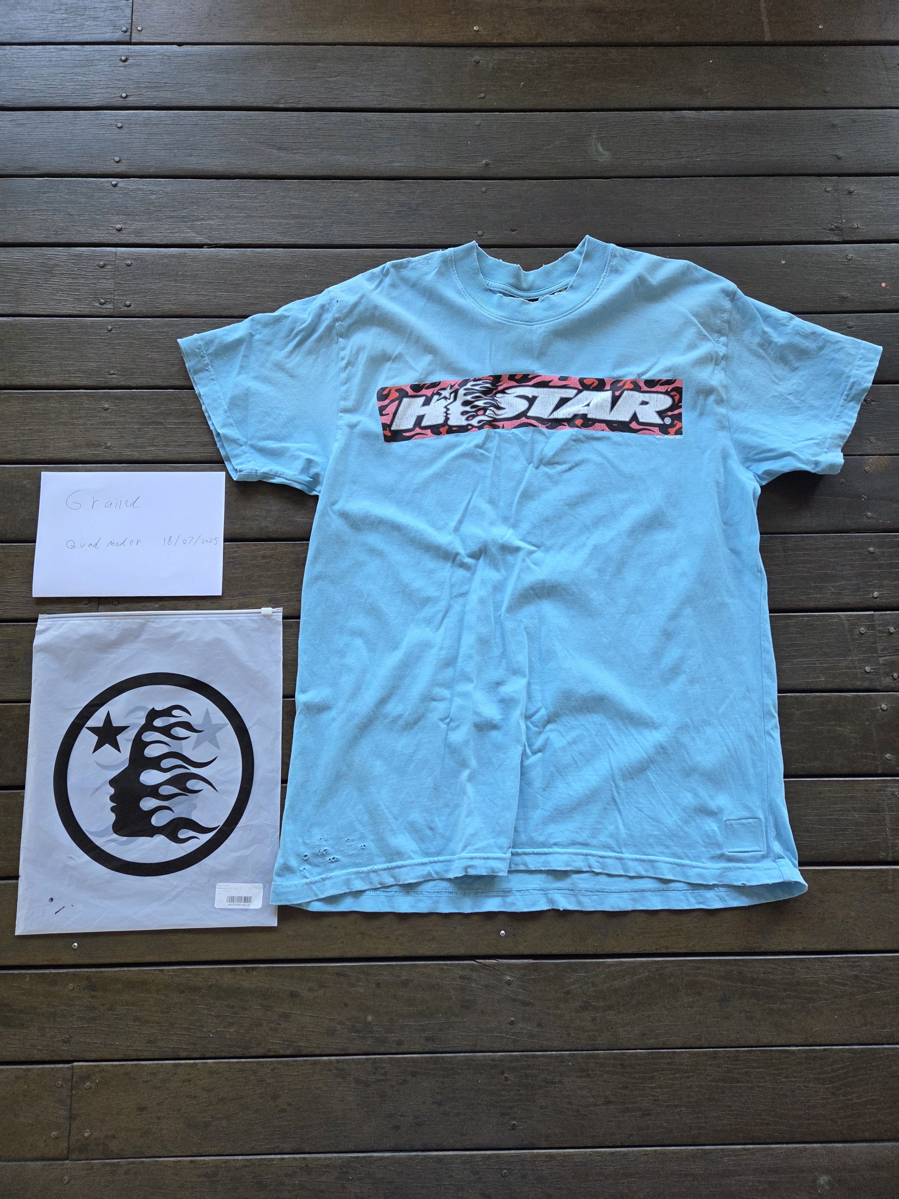 HELLSTAR Hellstar camo box logo blue shirt Capsule 10 small Size US S / EU 44-46 / 1 - 2 Thumbnail