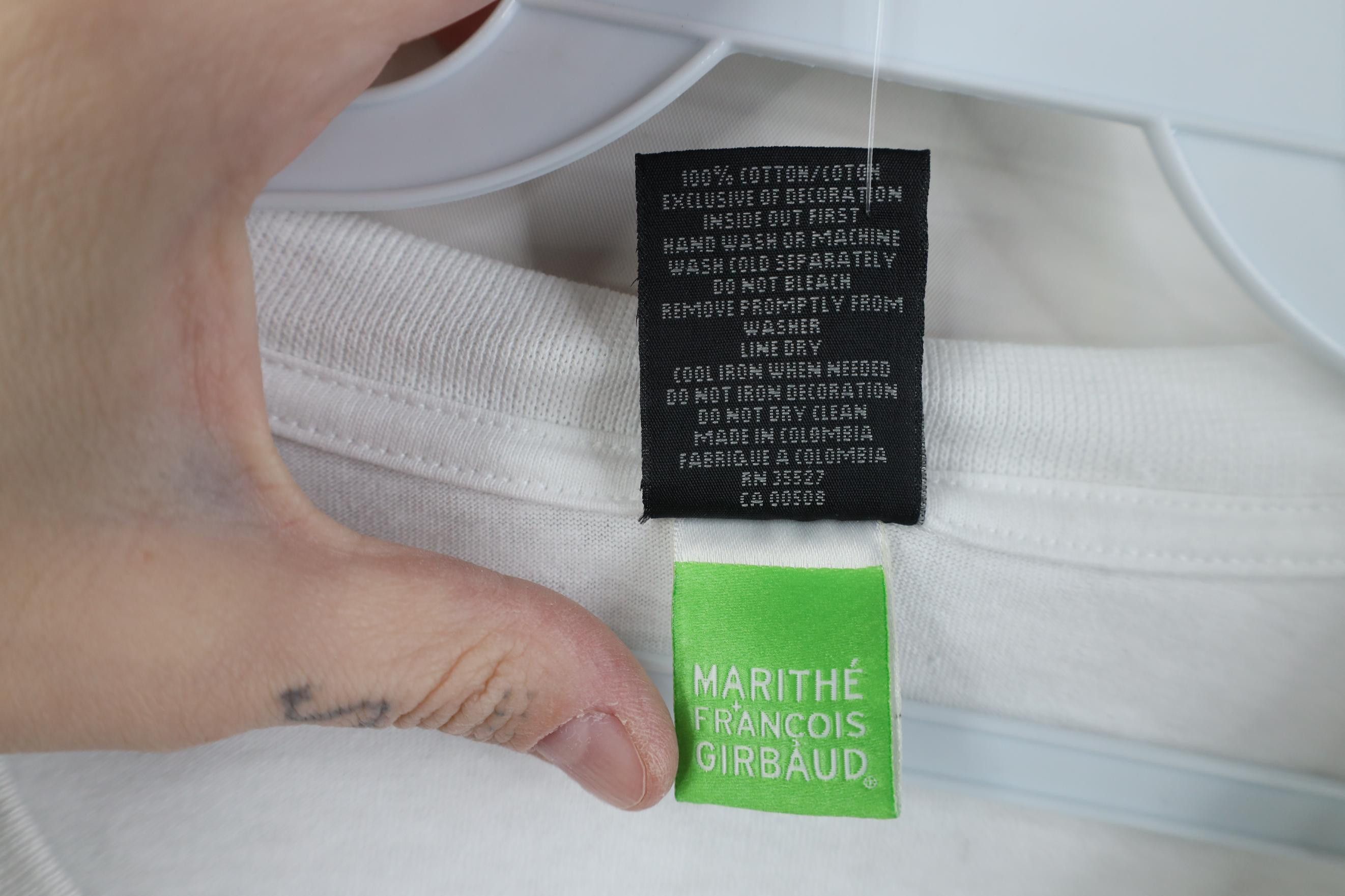 Marithe + Francois Girbaud Deadstock Vintage 90s Marithe Francois Girbaud T-Shirt Size US XXL / EU 58 / 5 - 5 Thumbnail