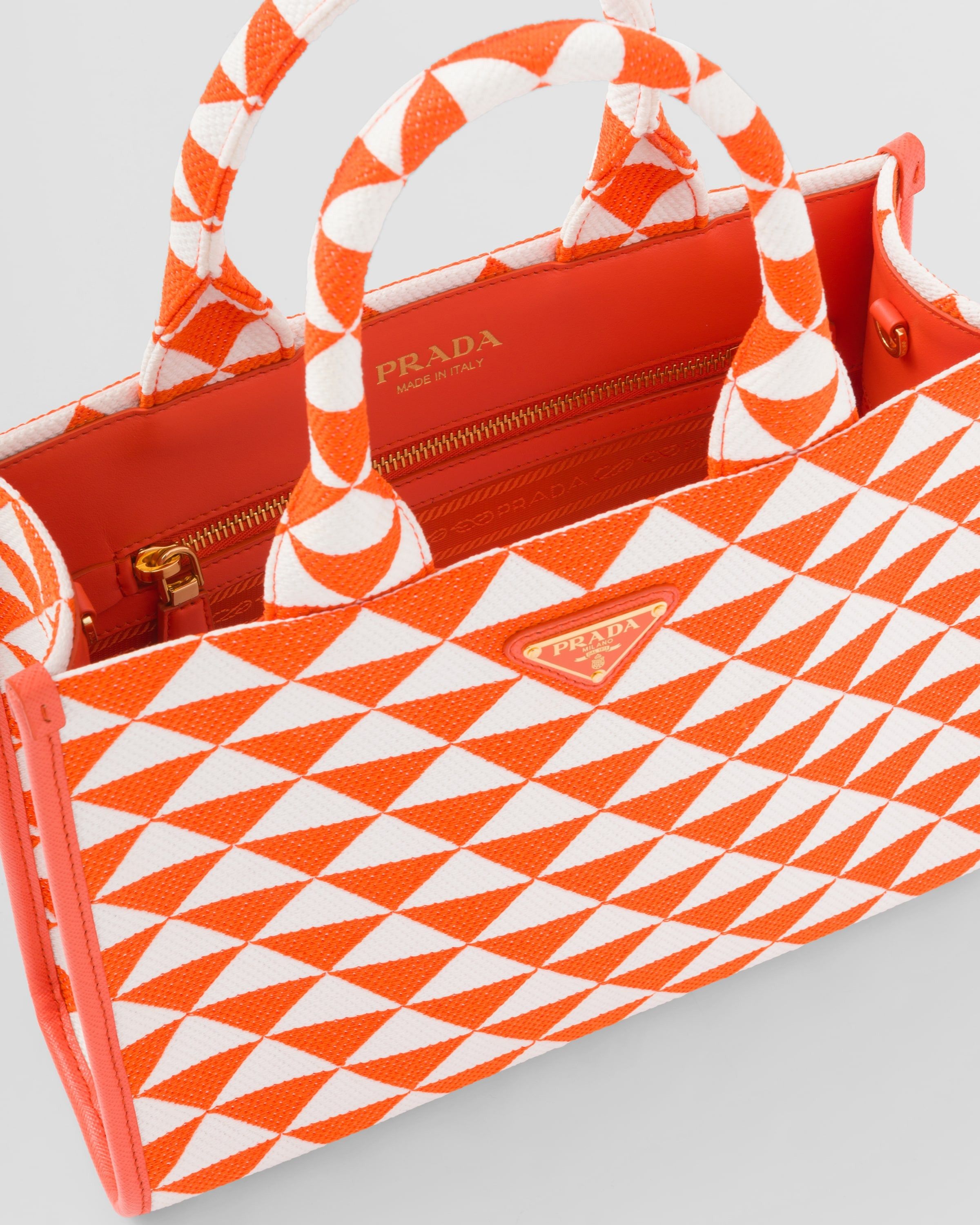 Prada o1la1rc1a0925 Size: OS / Small Symbole Embroidered Handbag Size ONE SIZE - 5 Thumbnail