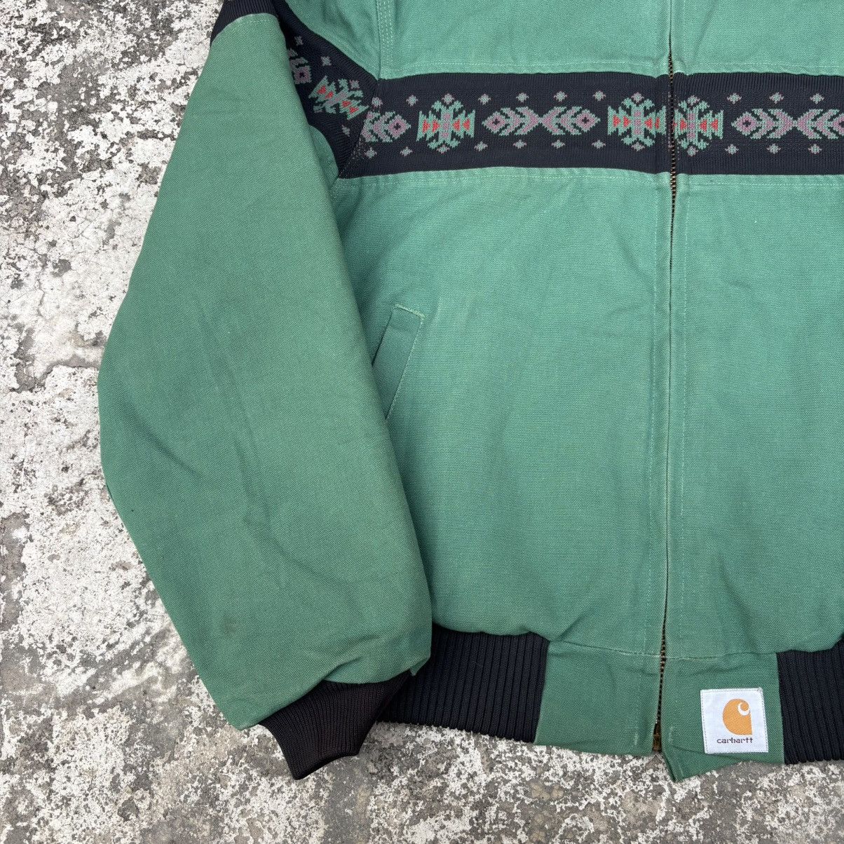 Carhartt Rare💥Vintage Carhartt Aztec Santa fe jacket (1994) Size US XL / EU 56 / 4 - 4 Thumbnail
