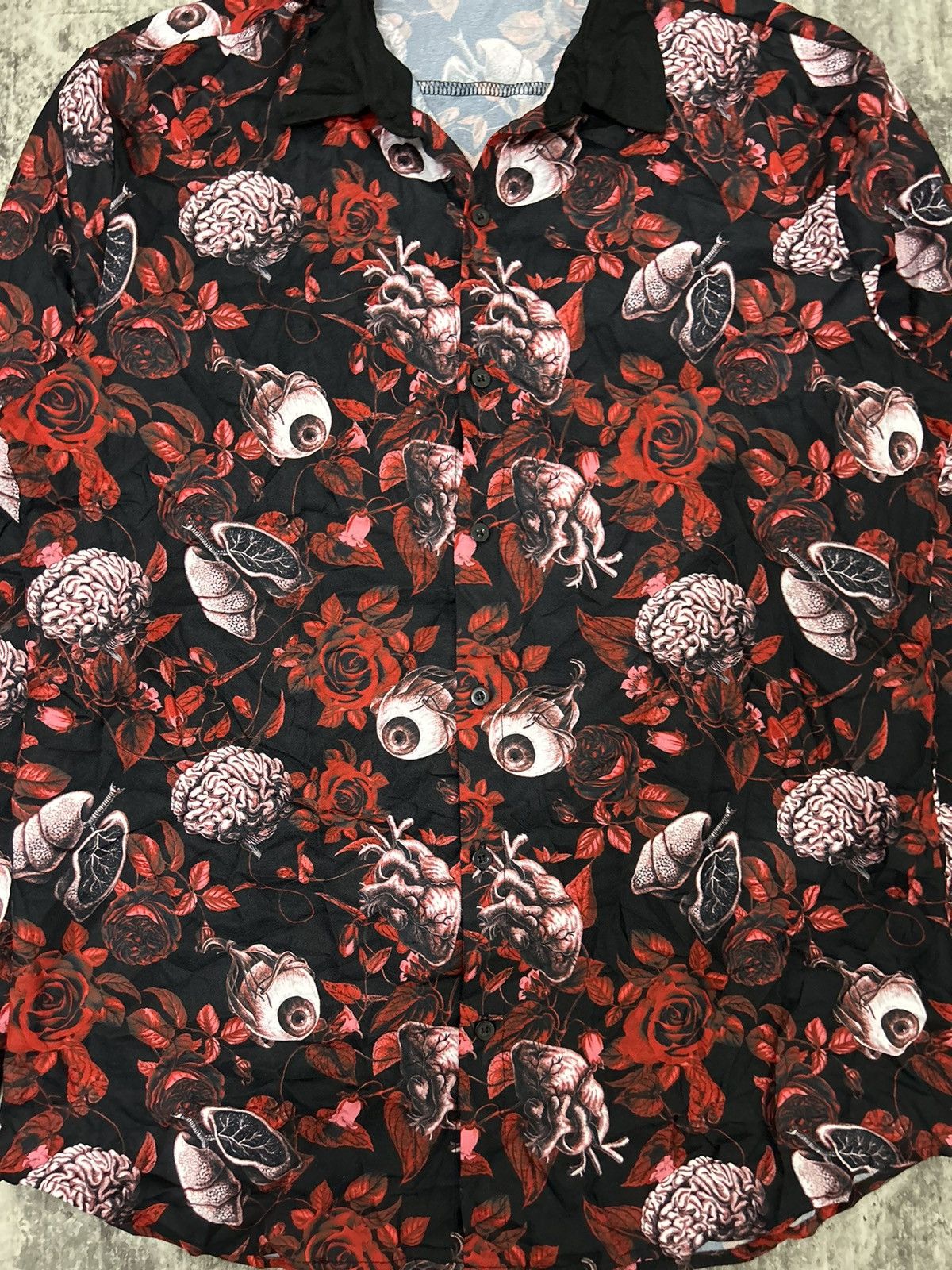Hysteric Glamour Japanese Brand Drug honey Human Organ Full Print Shirt Size US L / EU 52-54 / 3 - 2 Thumbnail