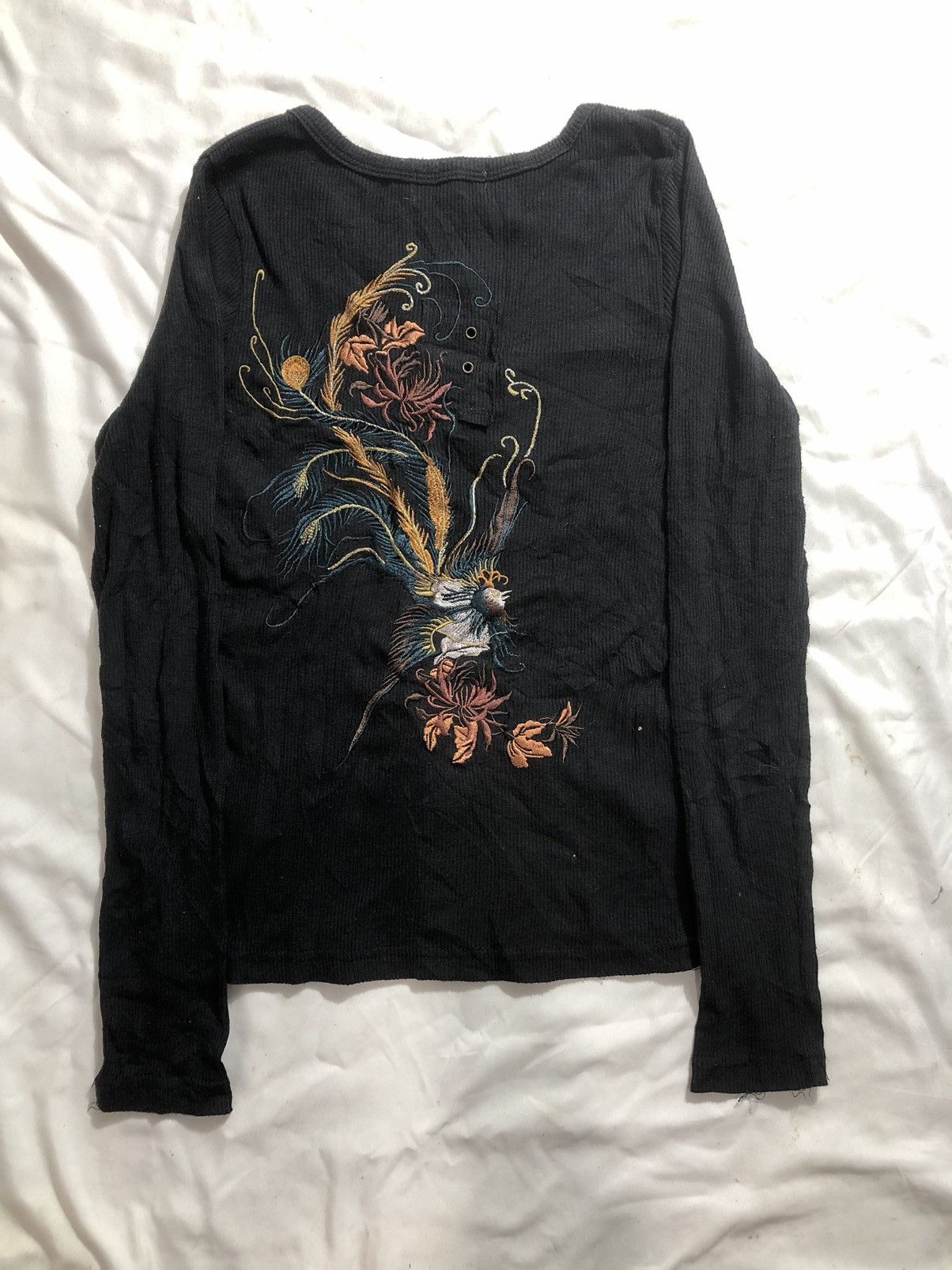 Beauty Beast Japanese Gothic Tribal LongSleeve Ifsix Style Size US S / EU 44-46 / 1 - 1 Thumbnail