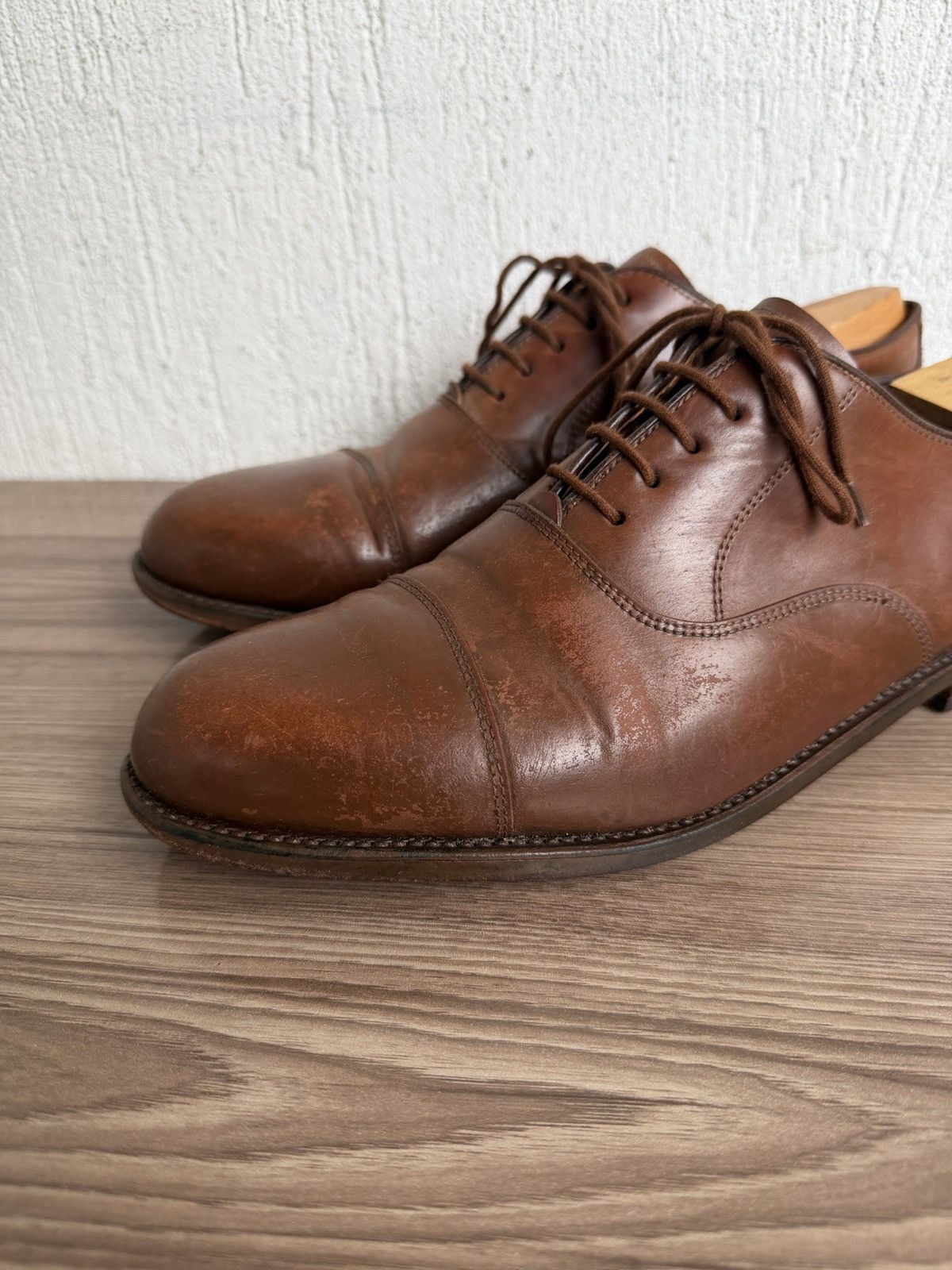 Ludwig Reiter Cap toe Oxford shellcordovan Size US 9.5 / EU 42-43 - 2 Thumbnail