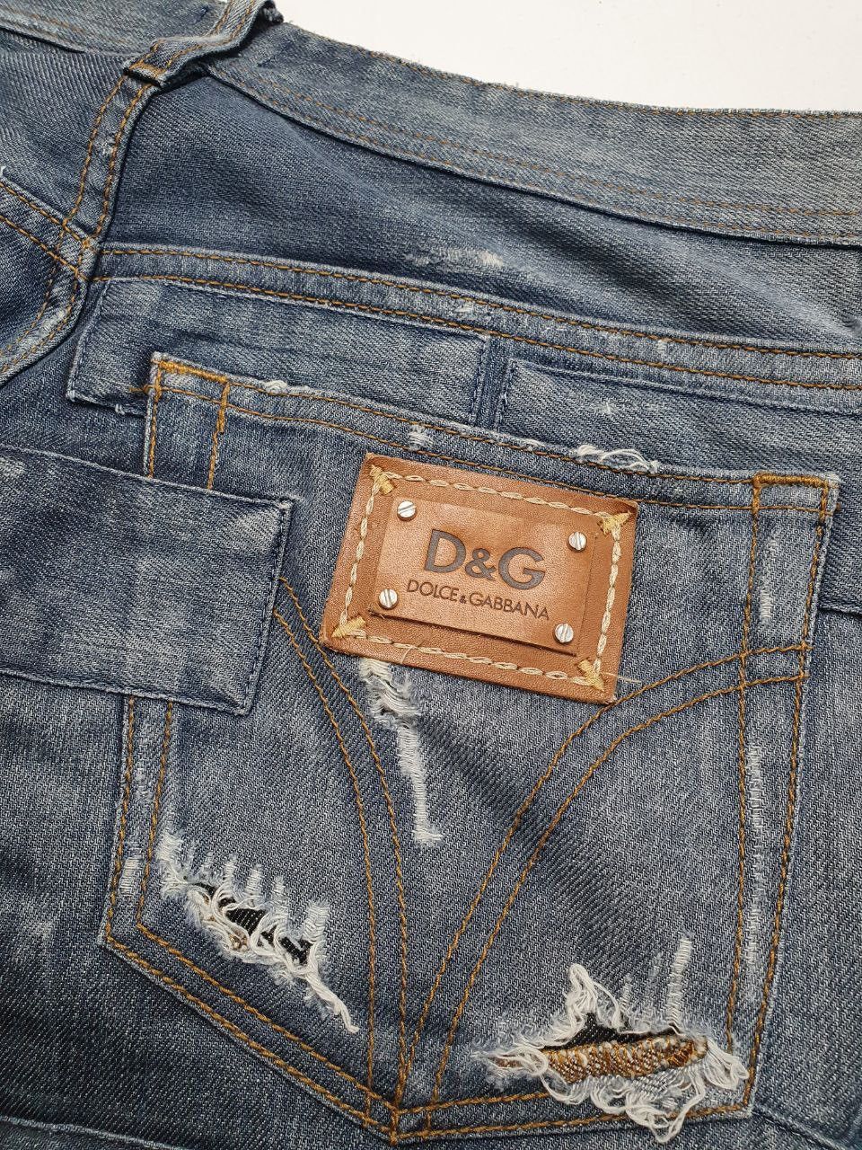 Dolce & Gabbana Dolce Gabbana Vintage Distressed Jeans Size US 31 - 4 Thumbnail