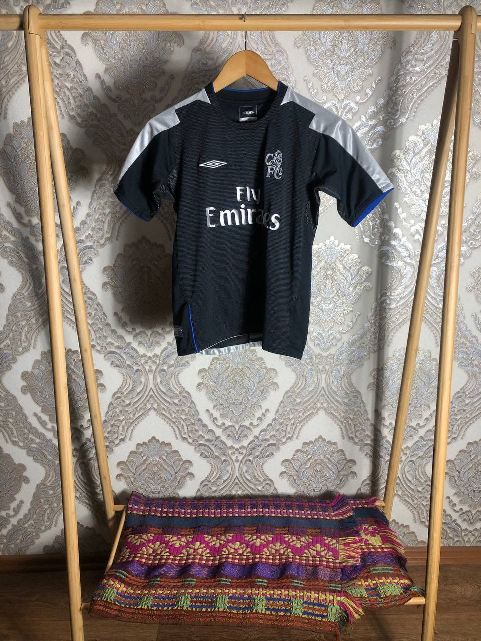 Umbro VINTAGE UMBRO FC CHELSEA LONDON ENGLAND SOCCER JERSEY 90s Size US XXS / EU 40 - 2 Thumbnail