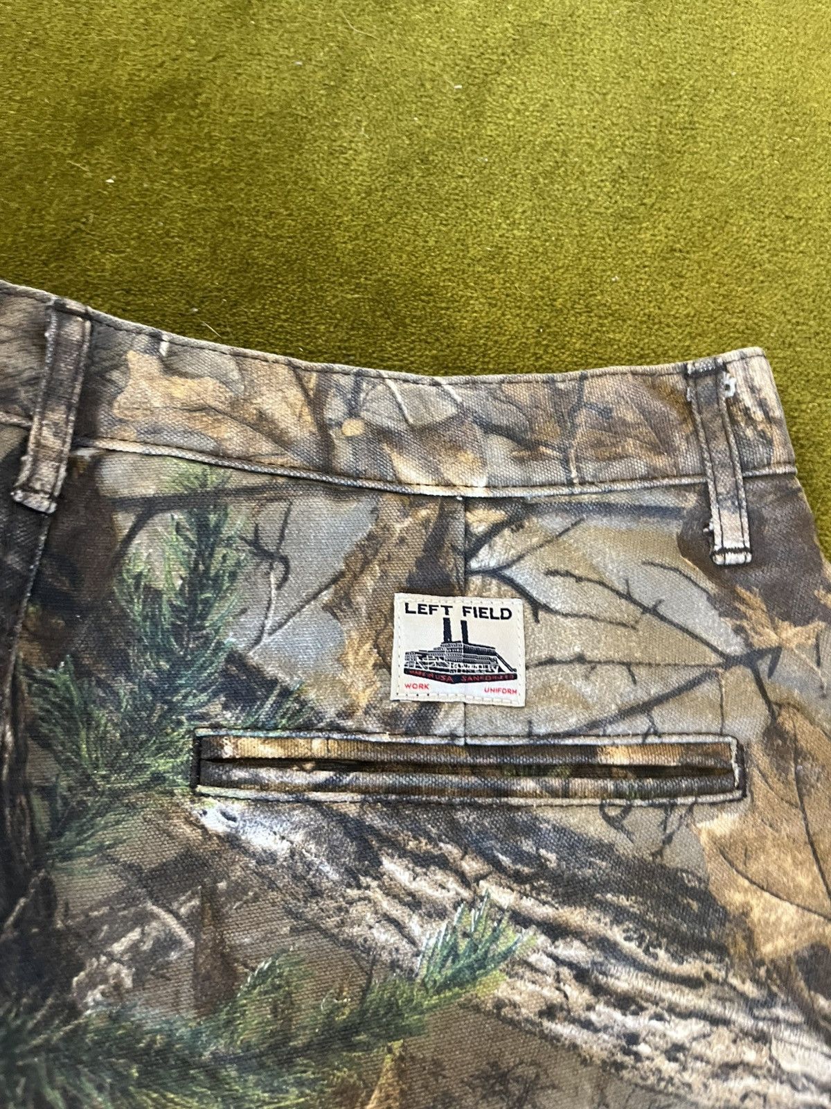 Left Field Nyc Left Field NYC - Duck Canvas Chino - Real Tree Size US 35 - 4 Thumbnail