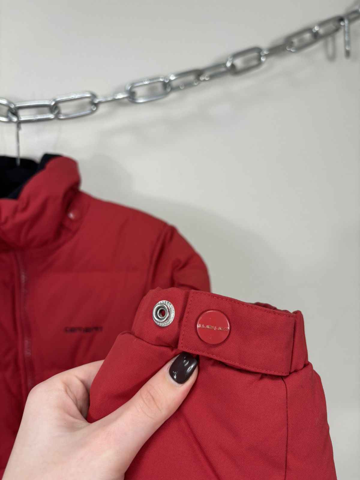 Carhartt Carhartt Alaska Men’s Red Hype Full Zip Down Puffer Jacket Size US S / EU 44-46 / 1 - 9 Thumbnail