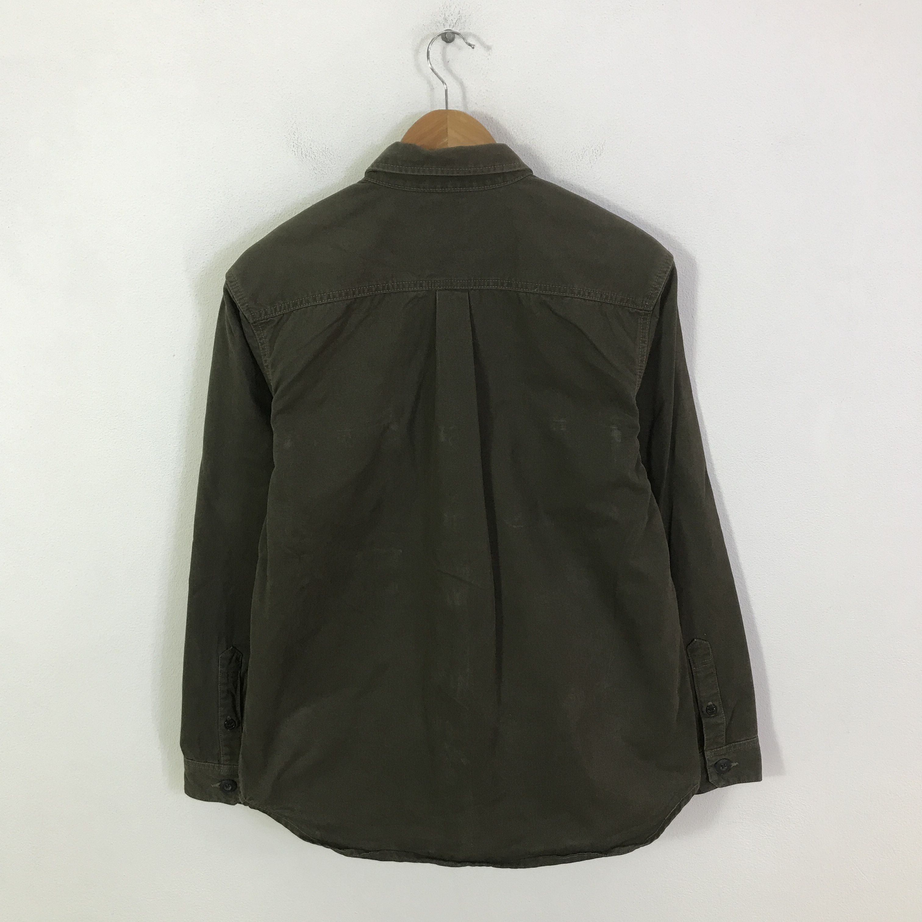 Japanese Brand kriff mayer army style button up shirt K116B29 Size US L / EU 52-54 / 3 - 3 Thumbnail