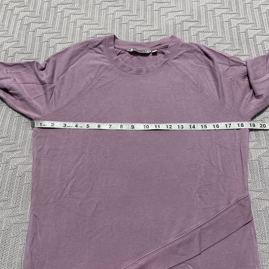 Athleta Athleta lilac purple long sleeve tee size S Size S / US 4 / IT 40 - 5 Thumbnail