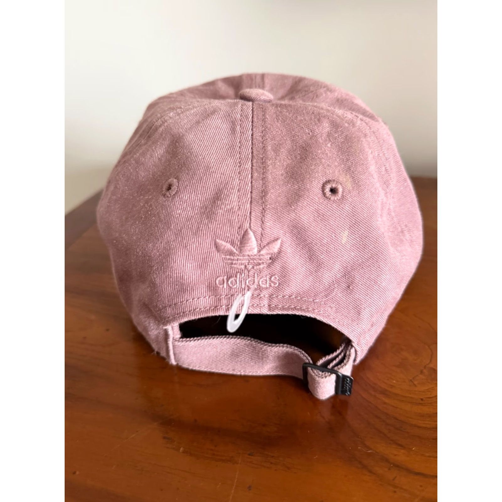 Adidas Adidas Hat Cap Relaxed Strapback Plum Purple Women's One Size Trefoil Baseball Cap Logo Casual Adjustable Lightweight Sports 90s Mens Womens Girls Size ONE SIZE - 3 Thumbnail