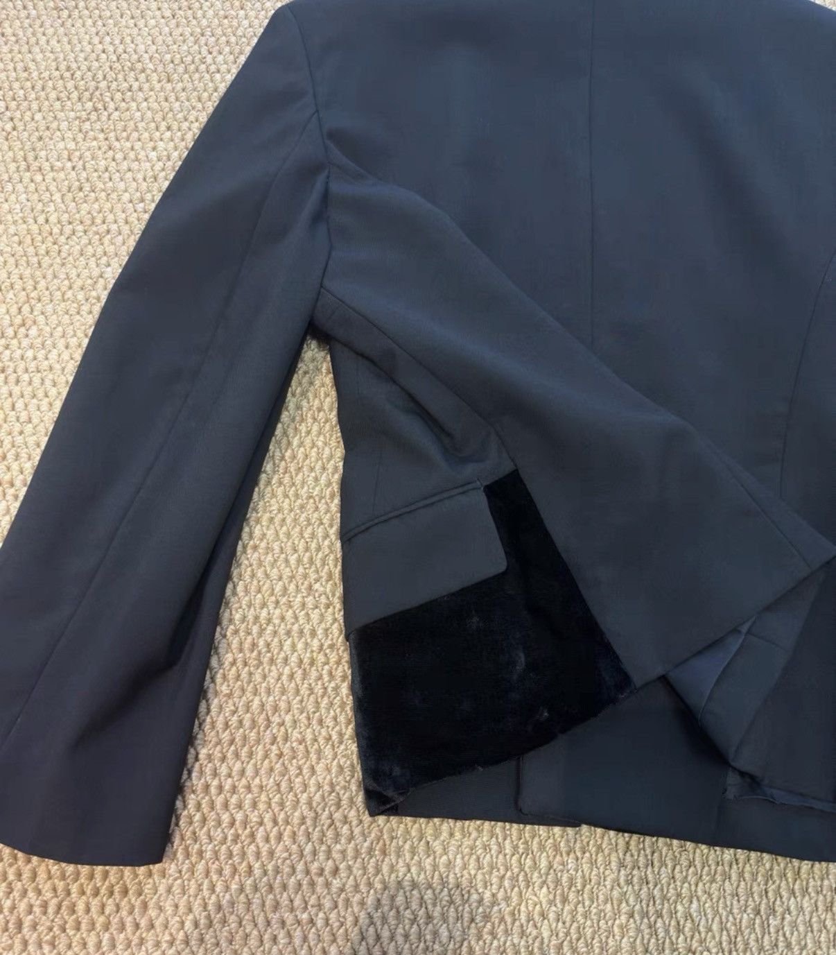 Comme des Garcons COMME des GARÇONS Wool & Velvet Panel Jacket K23 Size US L / EU 52-54 / 3 - 7 Thumbnail