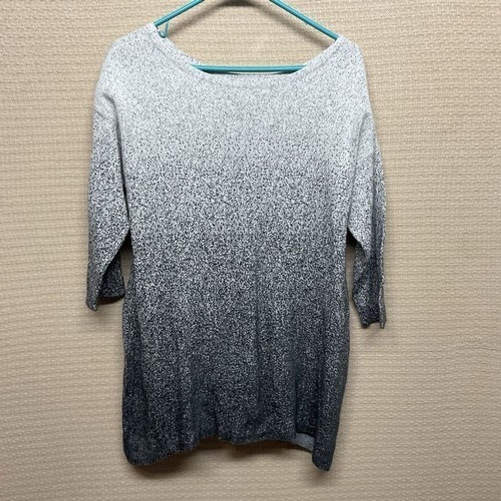 J. Jill Pure Jill Ombre Speckled Knit BoatNeck Sweater Women Size L Size L / US 10 / IT 46 - 6 Thumbnail