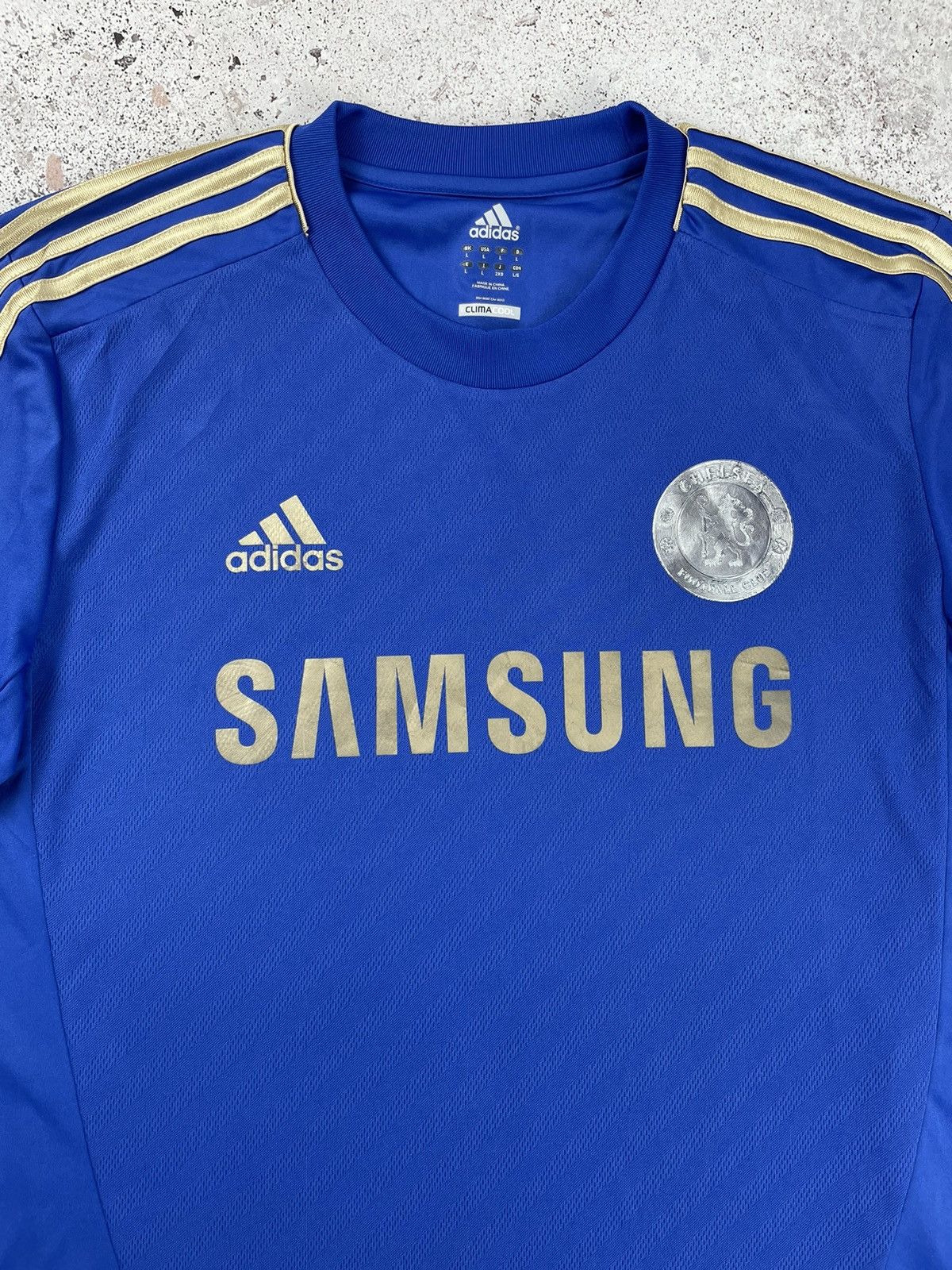 Adidas × Vintage Blokecore Chelsea Adidas Soccer Jersey Size US L / EU 52-54 / 3 - 3 Thumbnail