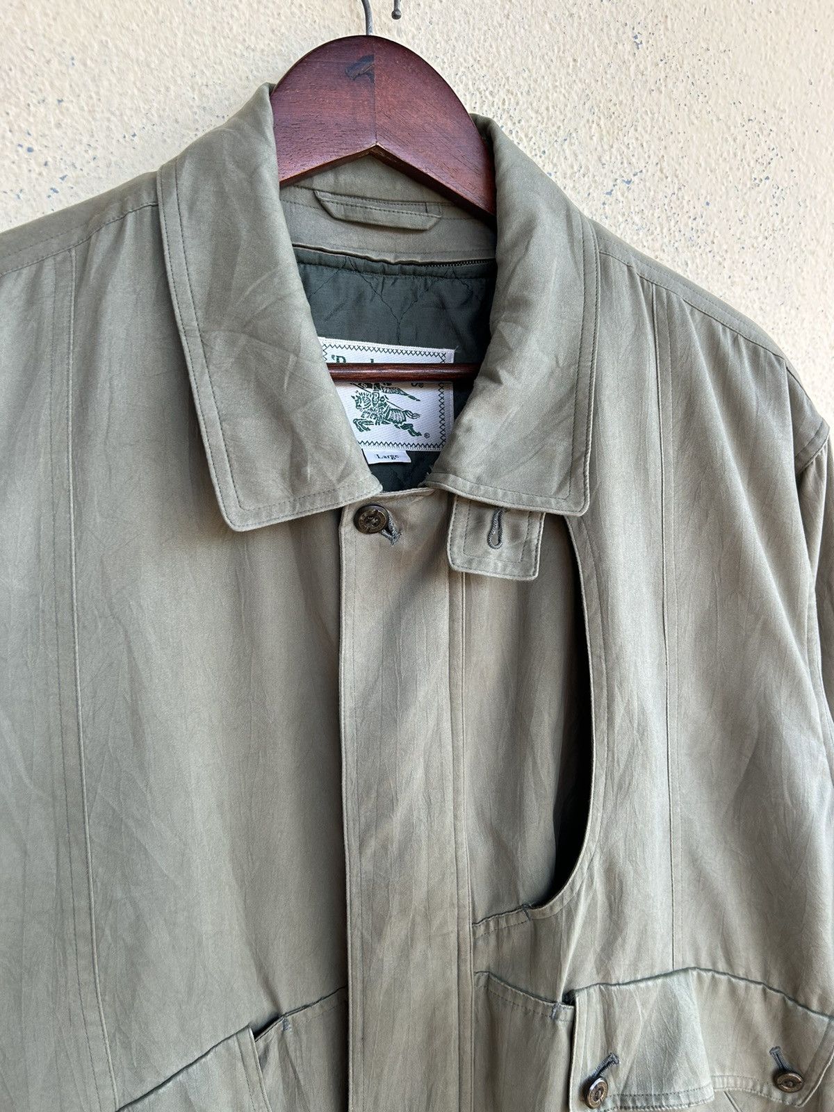 Burberry × Vintage Burberrys’ Zip Up Jacket Size US L / EU 52-54 / 3 - 6 Thumbnail