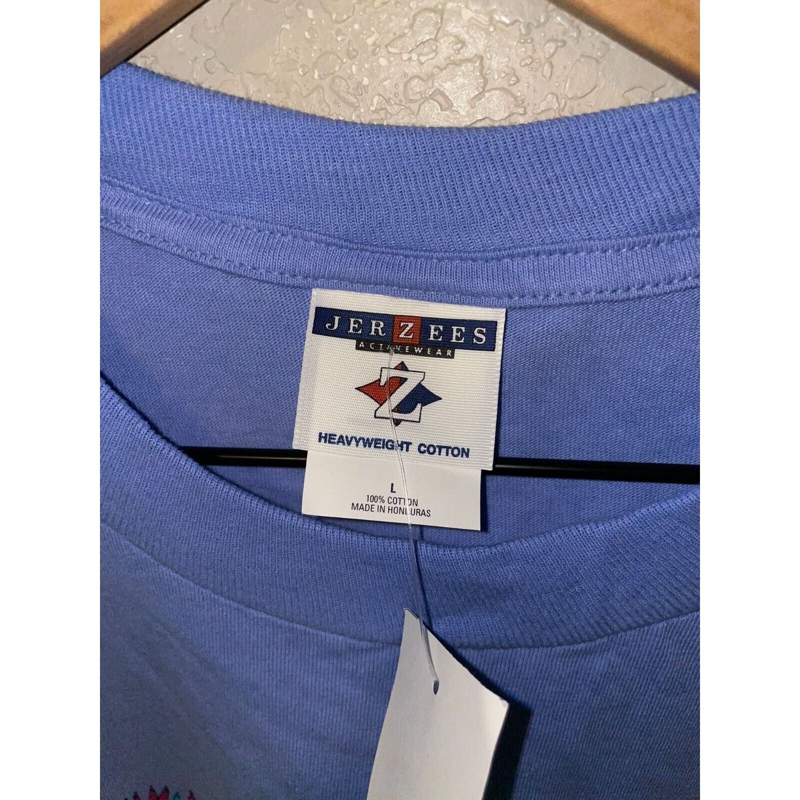 Jerzees Vintage North Dakota Shirt Mountain Hummingbird Tee 90s L Size US L / EU 52-54 / 3 - 8 Thumbnail