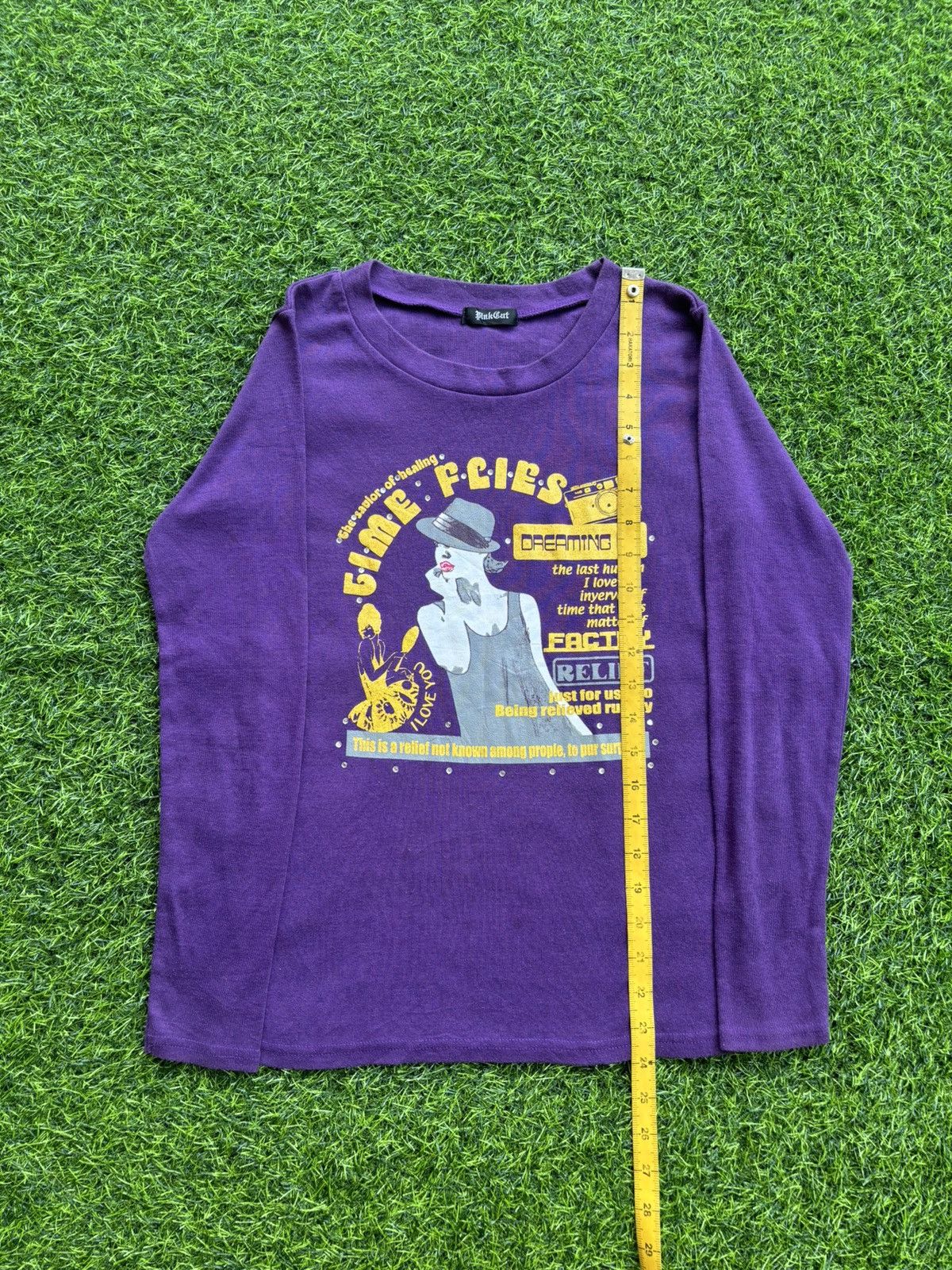 Hysteric Glamour Y2k Opium Pink Cat Women's Longsleeve Size M / US 6-8 / IT 42-44 - 7 Thumbnail
