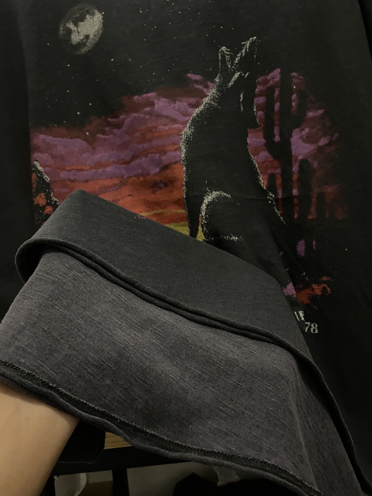 Diesel × Marlboro × Vintage Vintage Diesel 78 Night Dessert Wolf Malboro Style Tshirt Size US XL / EU 56 / 4 - 6 Thumbnail