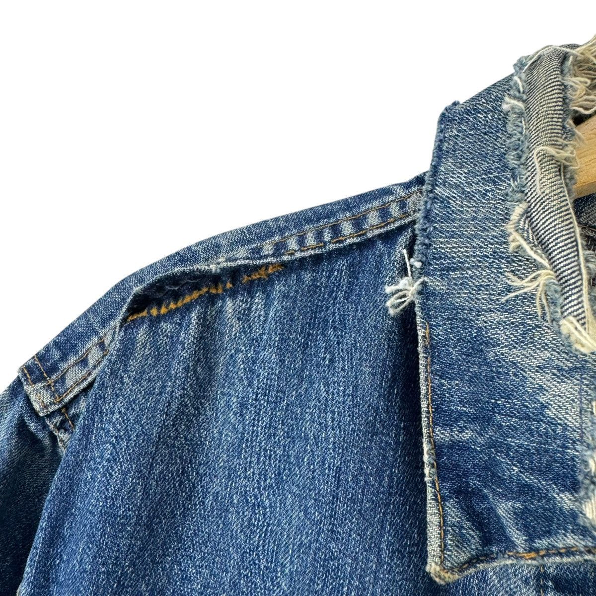 Levi's ⚡️60s LEVI’S BIG E TYPE 3 TRUCKER DENIM JEANS JACKET Size US L / EU 52-54 / 3 - 15 Thumbnail