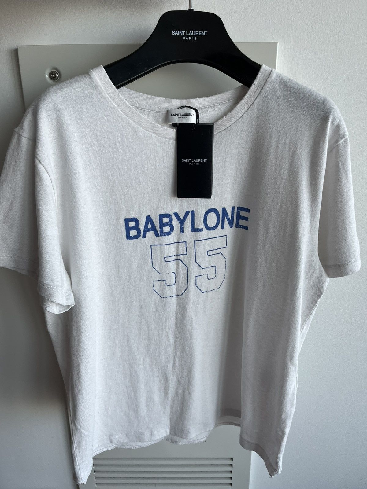 Saint Laurent Paris Super Runway Saint Laurent Babylone Slim fit Tee T-shirt Size US S / EU 44-46 / 1 - 13 Thumbnail