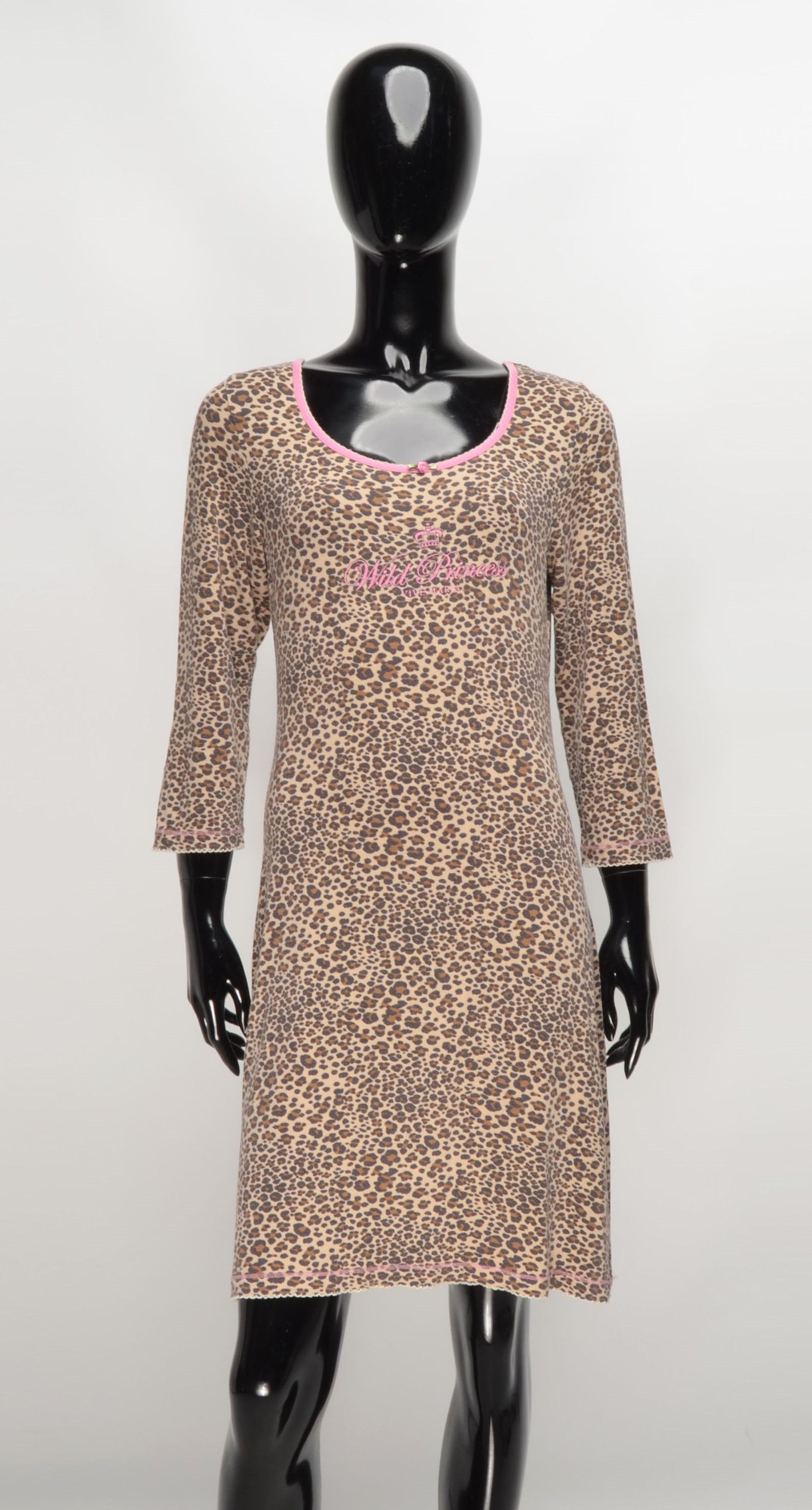 Other Vive Maria Leopard Print Wild Princess Mini Sleep Dress Size M / US 6-8 / IT 42-44 - 7 Thumbnail