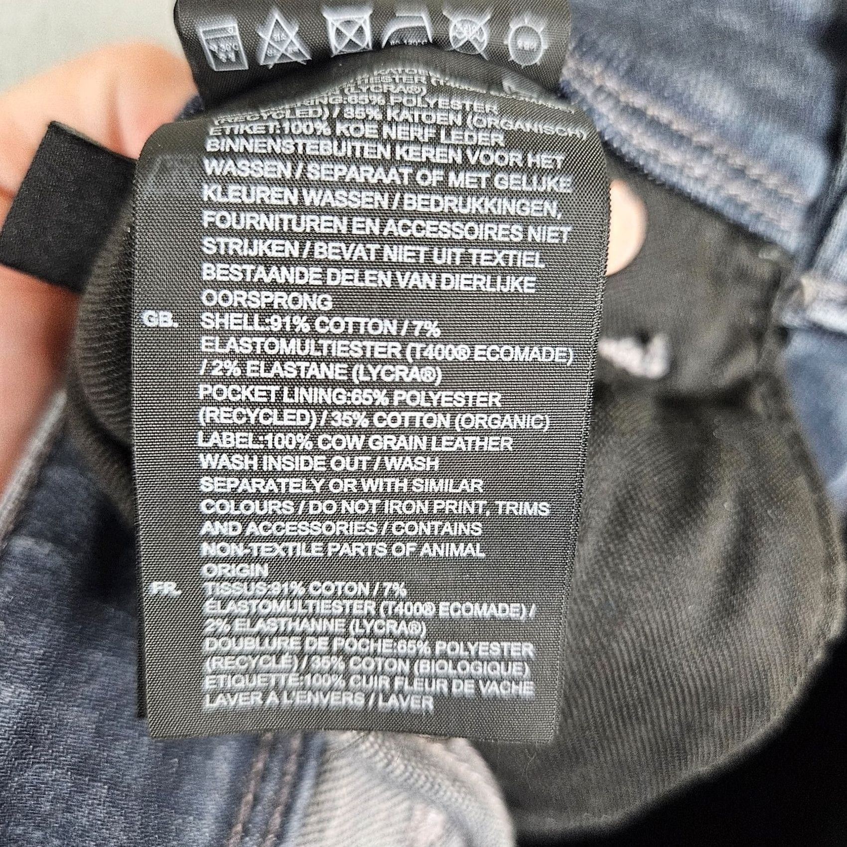 G-Star G-star RAW Kafey Ultra High Skinny Jeans Women's 28 Teal Blue Denim Slim Stretch Regular Fit Belted 5-Pocket Casual Jeans Style Skinny Size 28" / US 6 / IT 42 - 3 Thumbnail