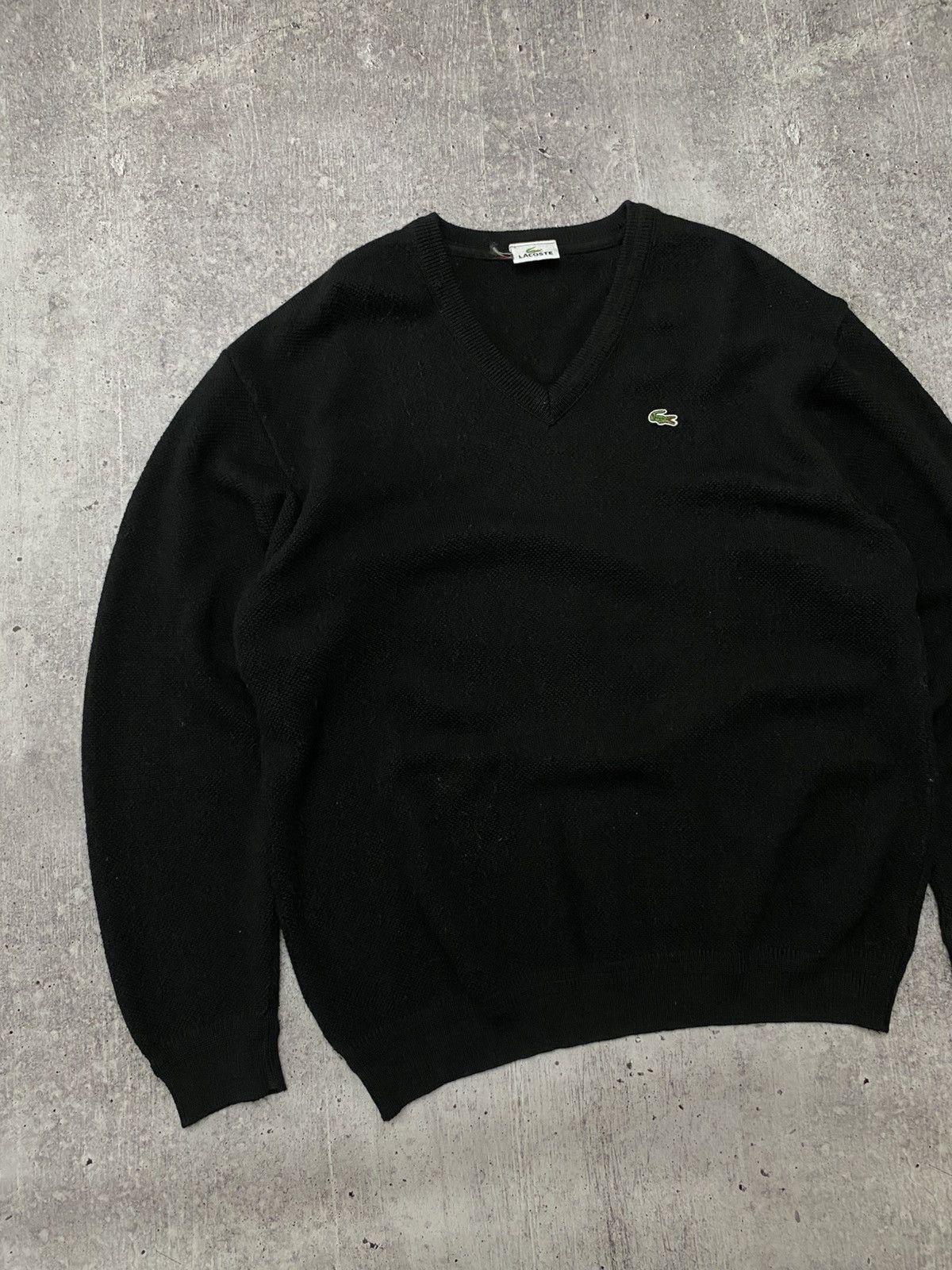 Lacoste × Vintage Lacoste vintage knit sweater Size US L / EU 52-54 / 3 - 5 Thumbnail