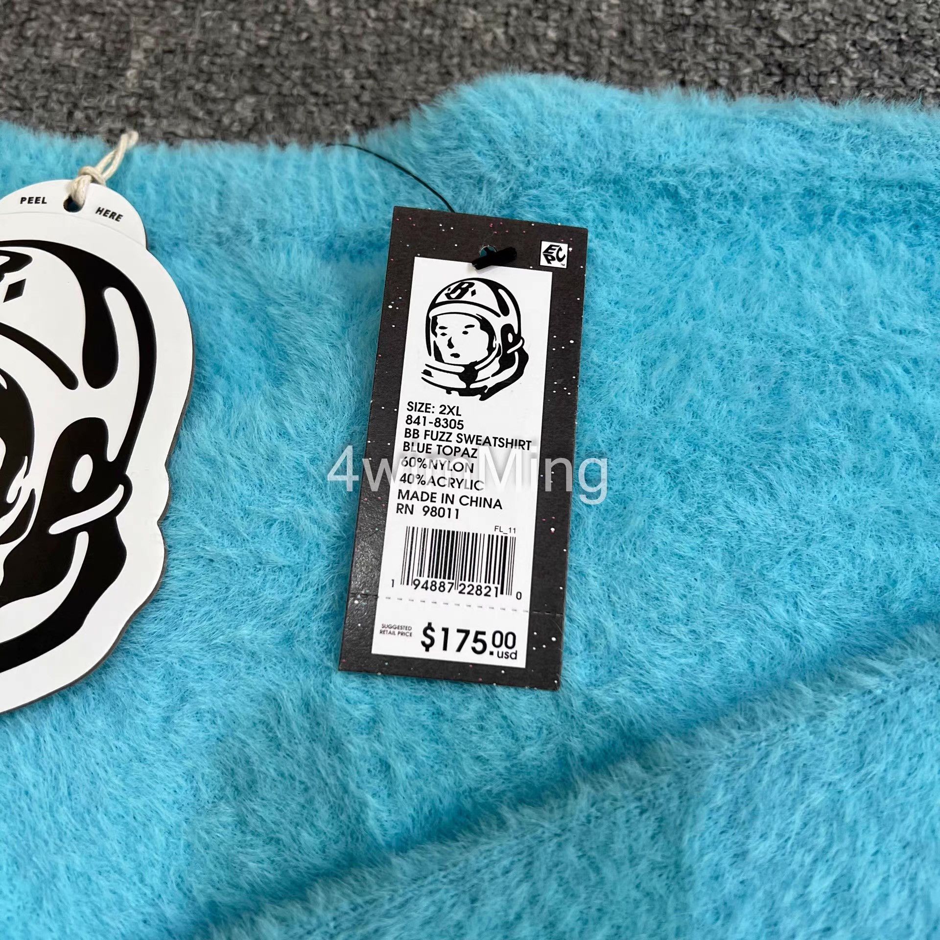 Billionaire Boys Club BBCUS FauxMinkSolid Color Embroidered Crew Neck Sweater Q7 Size US XL / EU 56 / 4 - 6 Thumbnail