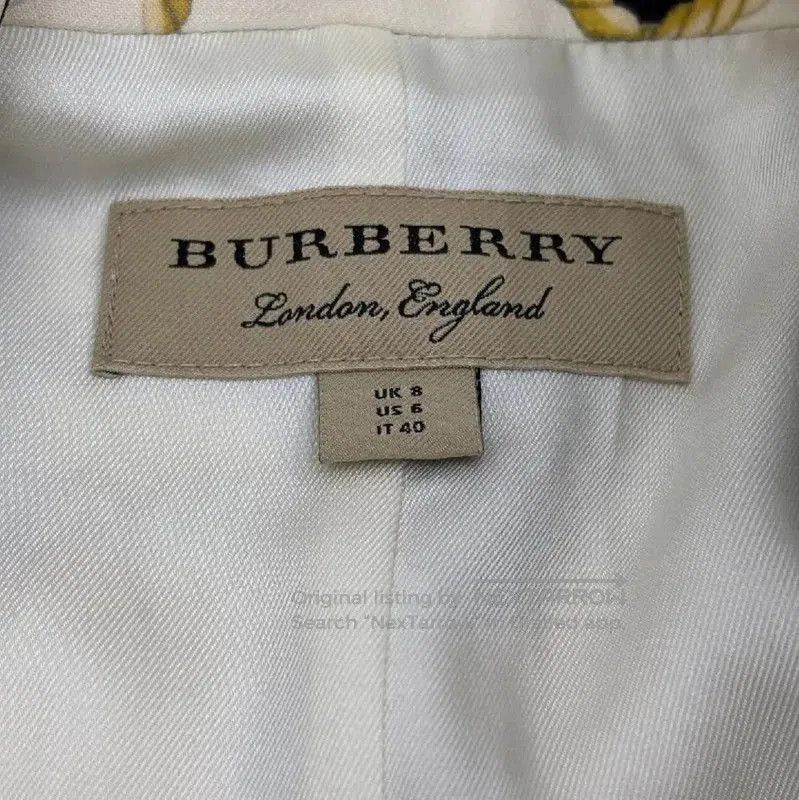 Burberry Burberry Summer Multicolor Silk Mini Skirt. Size 23" - 4 Thumbnail