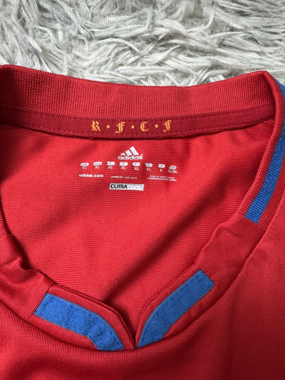 Vintage Vintage Spain Home Kit 2010 Size US XL / EU 56 / 4 - 2 Thumbnail