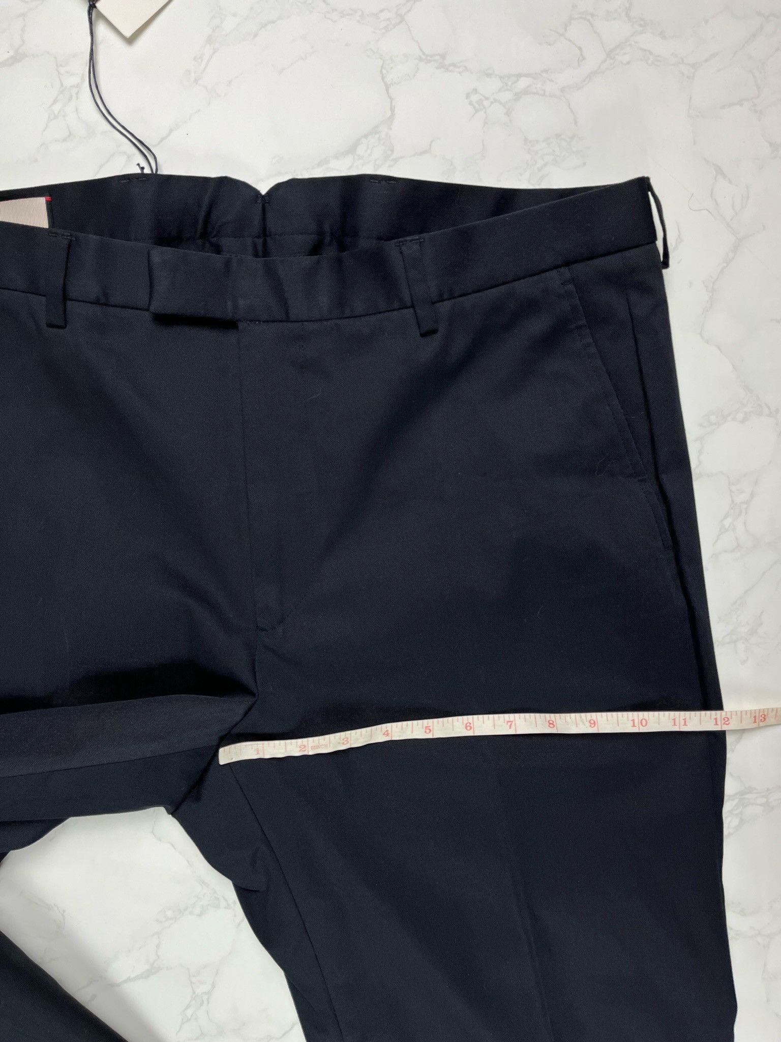 Gucci 🔥65% OFF🔥 Gucci Formal Loop Stretch Gabardine Black Pants Size US 36 / EU 52 - 4 Thumbnail