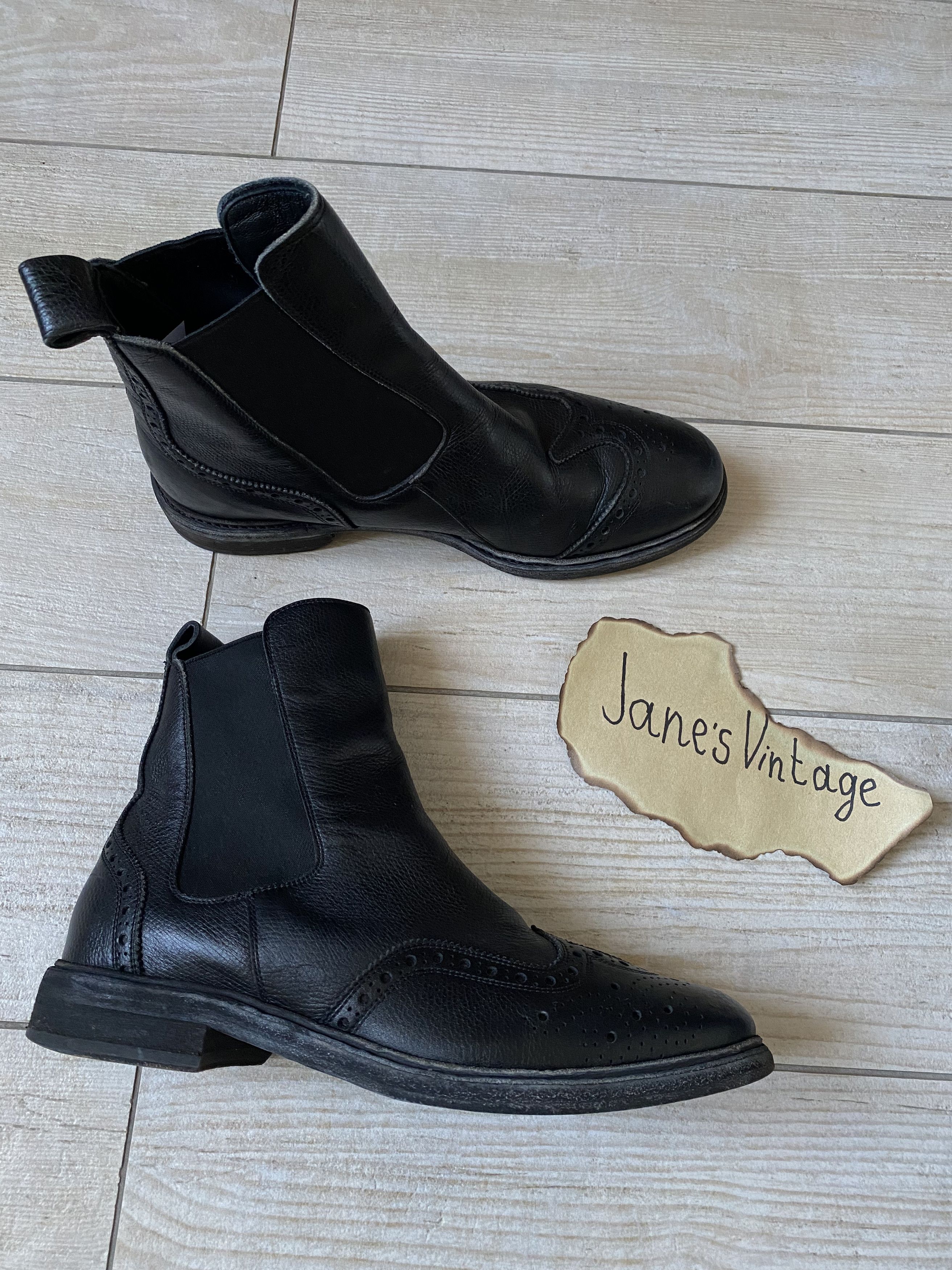 Burberry Burberry Black Chelsea Boots – Size 38 Size US 8 / IT 38 - 1 Thumbnail