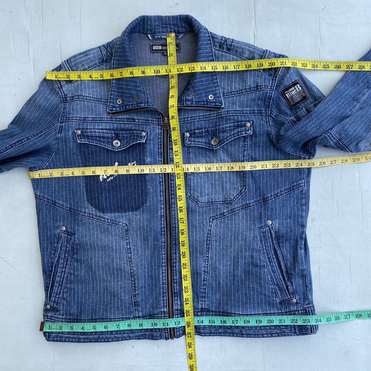 If Six Was Nine × Japanese Brand 💥BlueB Neo Denim Jacket Size US XL / EU 56 / 4 - 21 Thumbnail