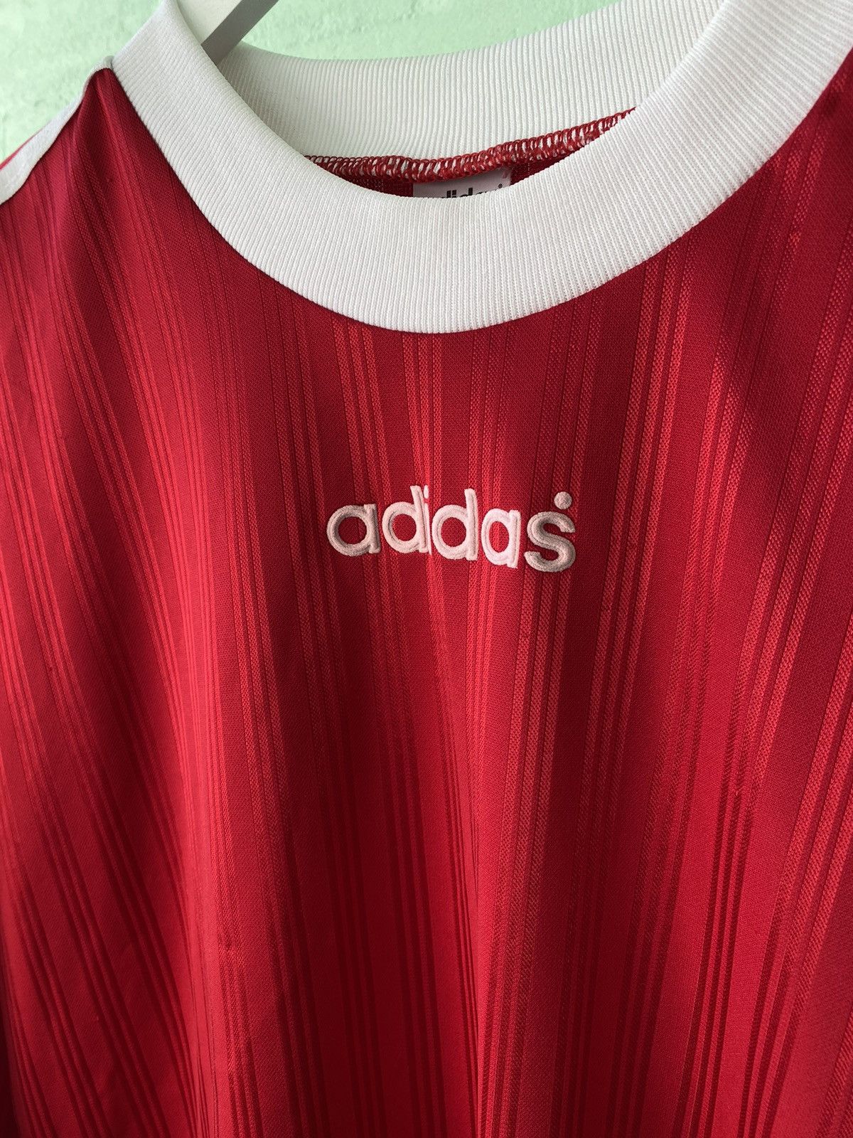 Adidas × Vintage Vintage Football Template Shirt Very Rare Number 5 Size US XL / EU 56 / 4 - 3 Thumbnail